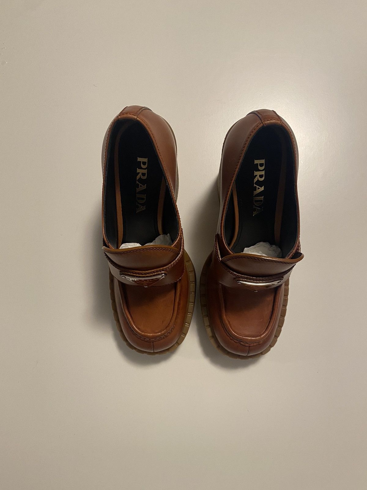 Prada Prada Loafer Heels Size US 6 / IT 36 - 7 Thumbnail