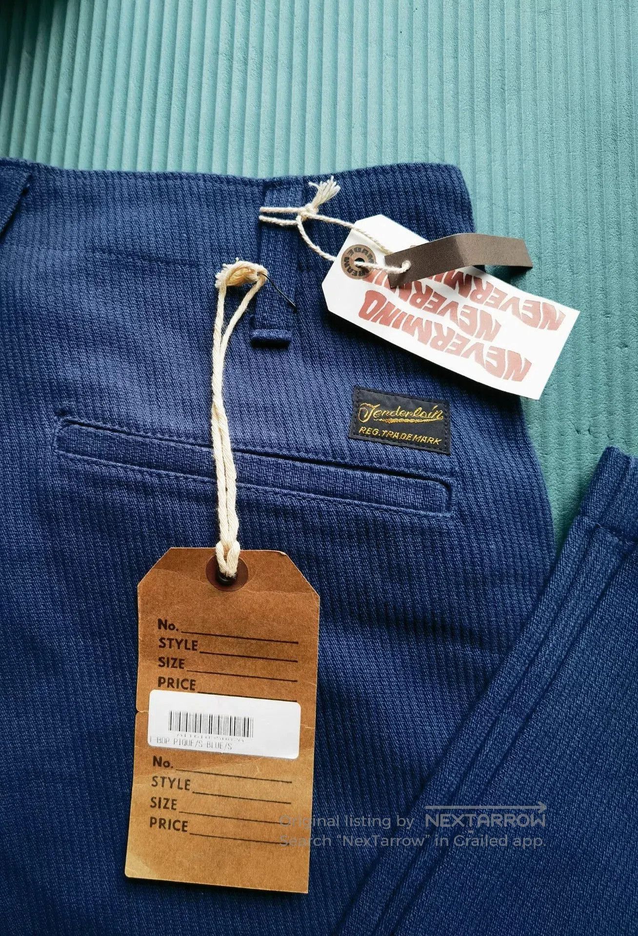 Tenderloin Tenderloin BDP Classic Blue Pants. Size US 26 / EU 42 - 2 Thumbnail