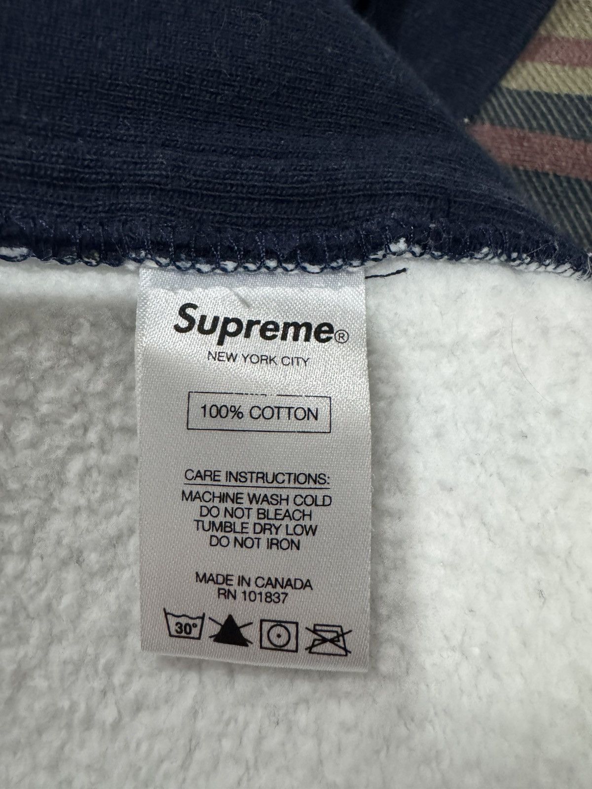 Supreme Supreme Plaid Snap Front Sweat Size US M / EU 48-50 / 2 - 6 Thumbnail