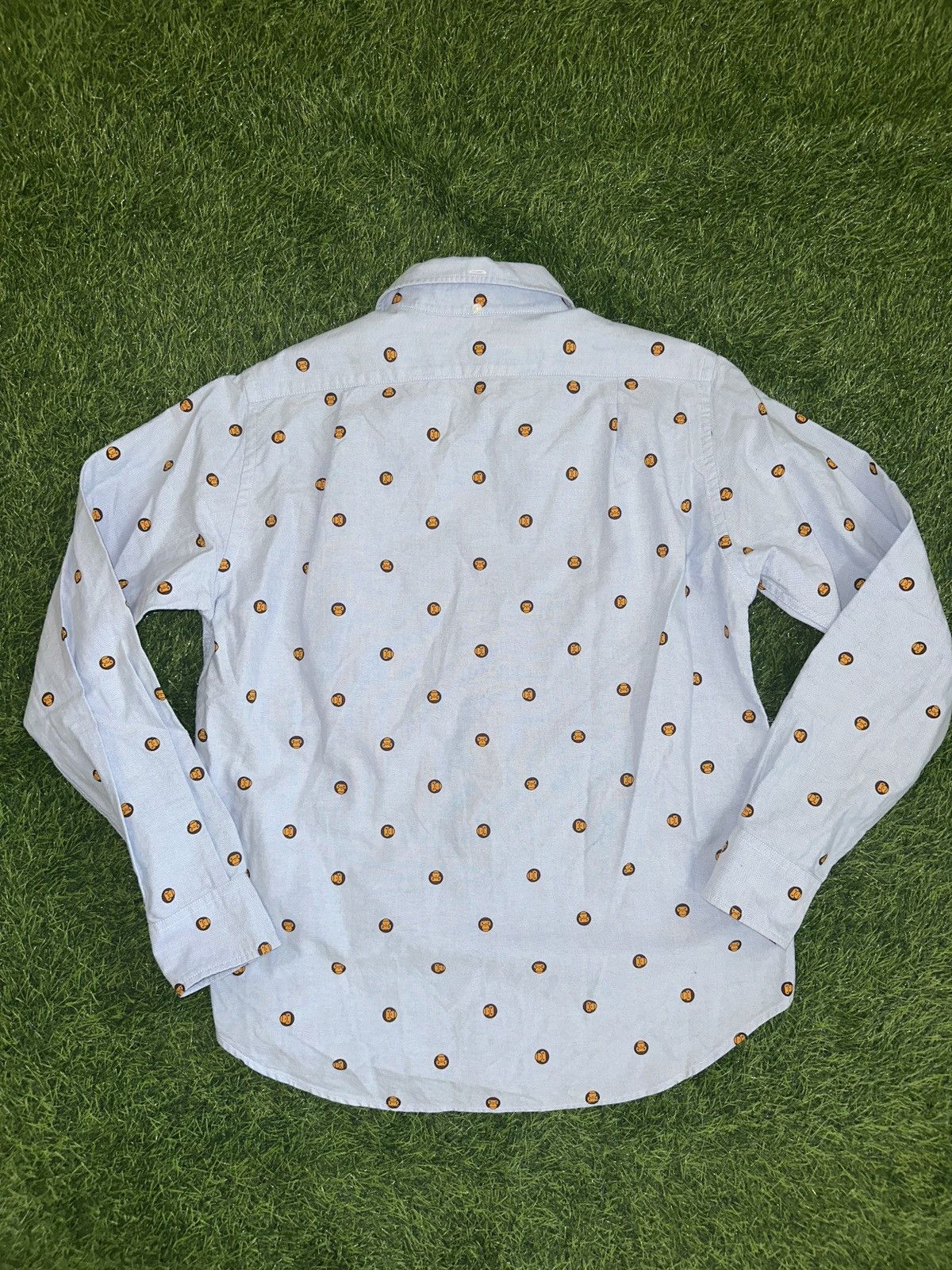 Bape Bape by a bathing ape baby milo collared shirt size Large Size US L / EU 52-54 / 3 - 2 Thumbnail