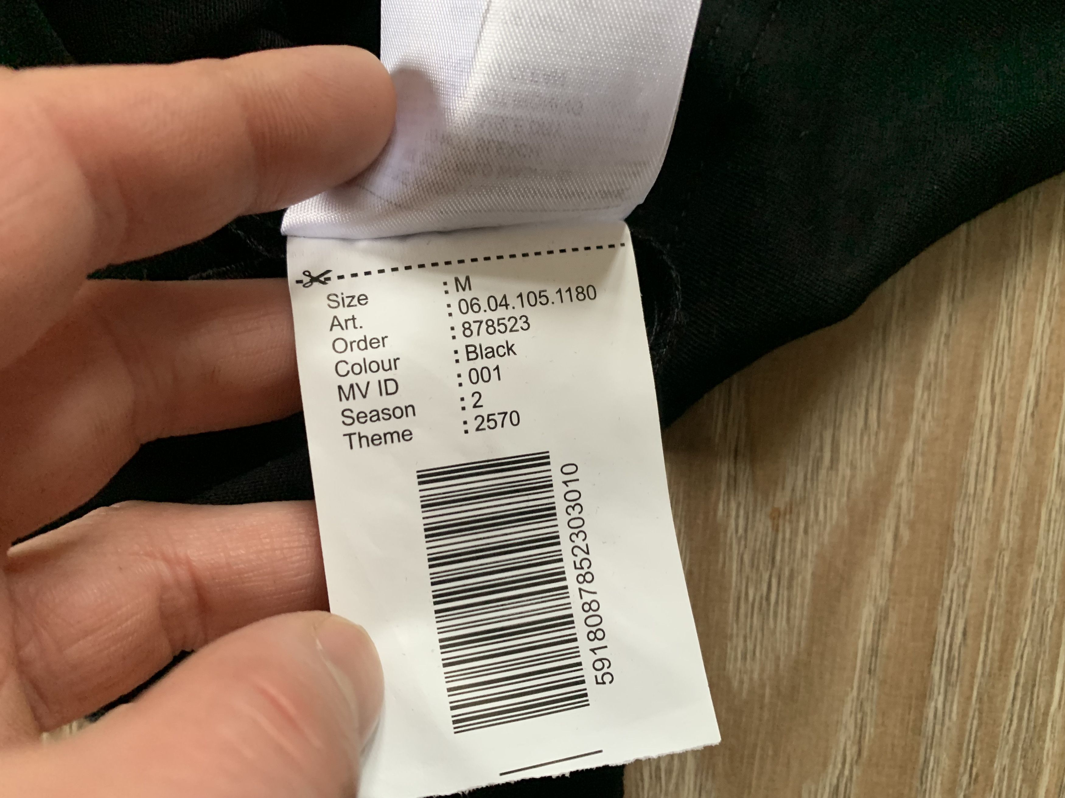 Other Mens Smog Black 3D T Shirt Size US M / EU 48-50 / 2 - 8 Thumbnail