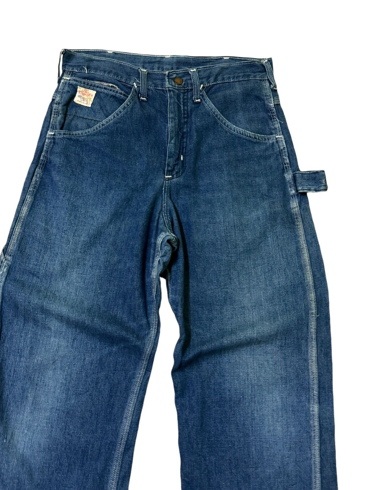 Vintage Vintage 90s Pointer Carpenter Jeans Baggy Talon Zipper Jeans Size US 28 / EU 44 - 5 Thumbnail