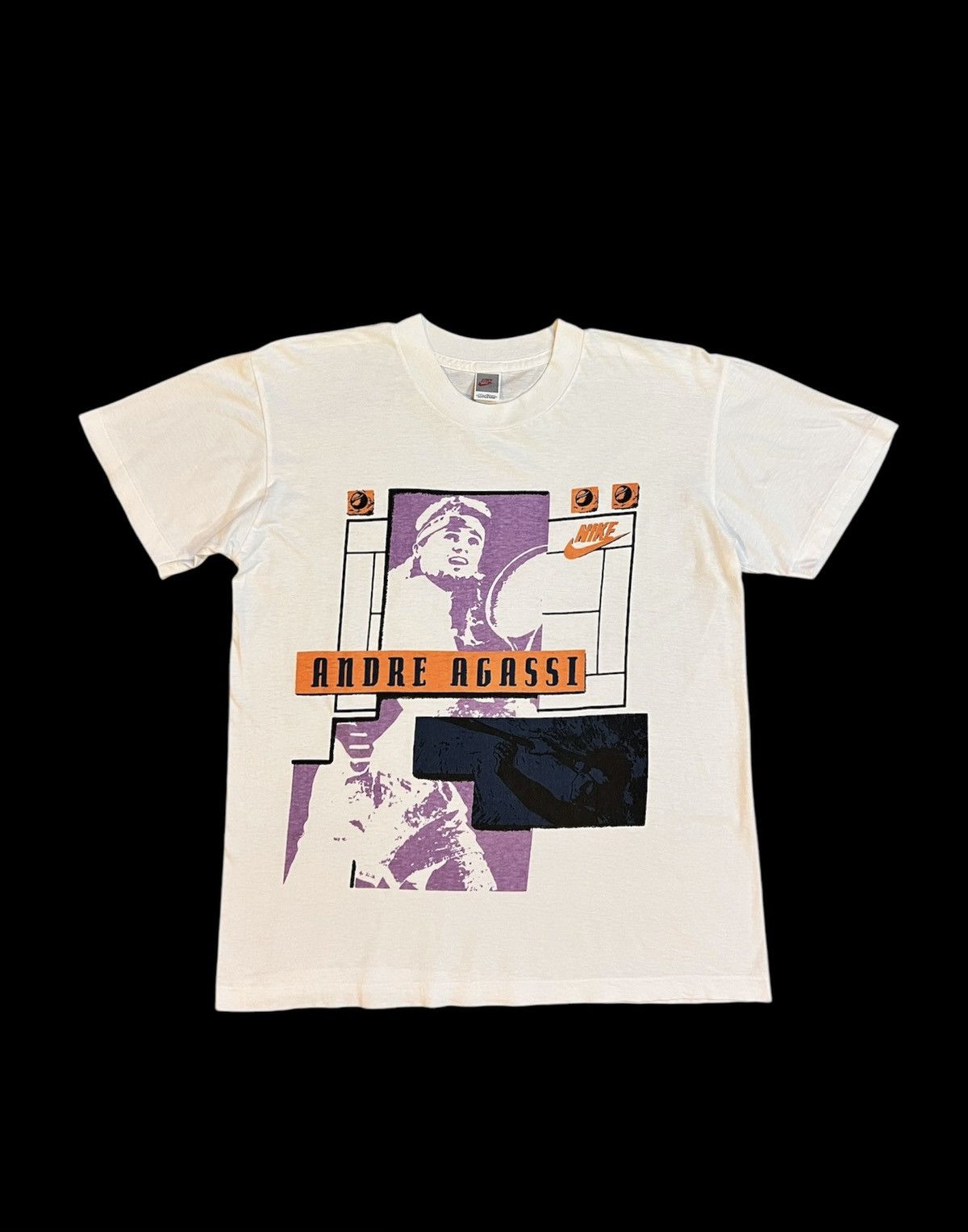 Designer × Nike × Vintage Vtg Nike Andre Agassi Size US M / EU 48-50 / 2 - 1 Thumbnail