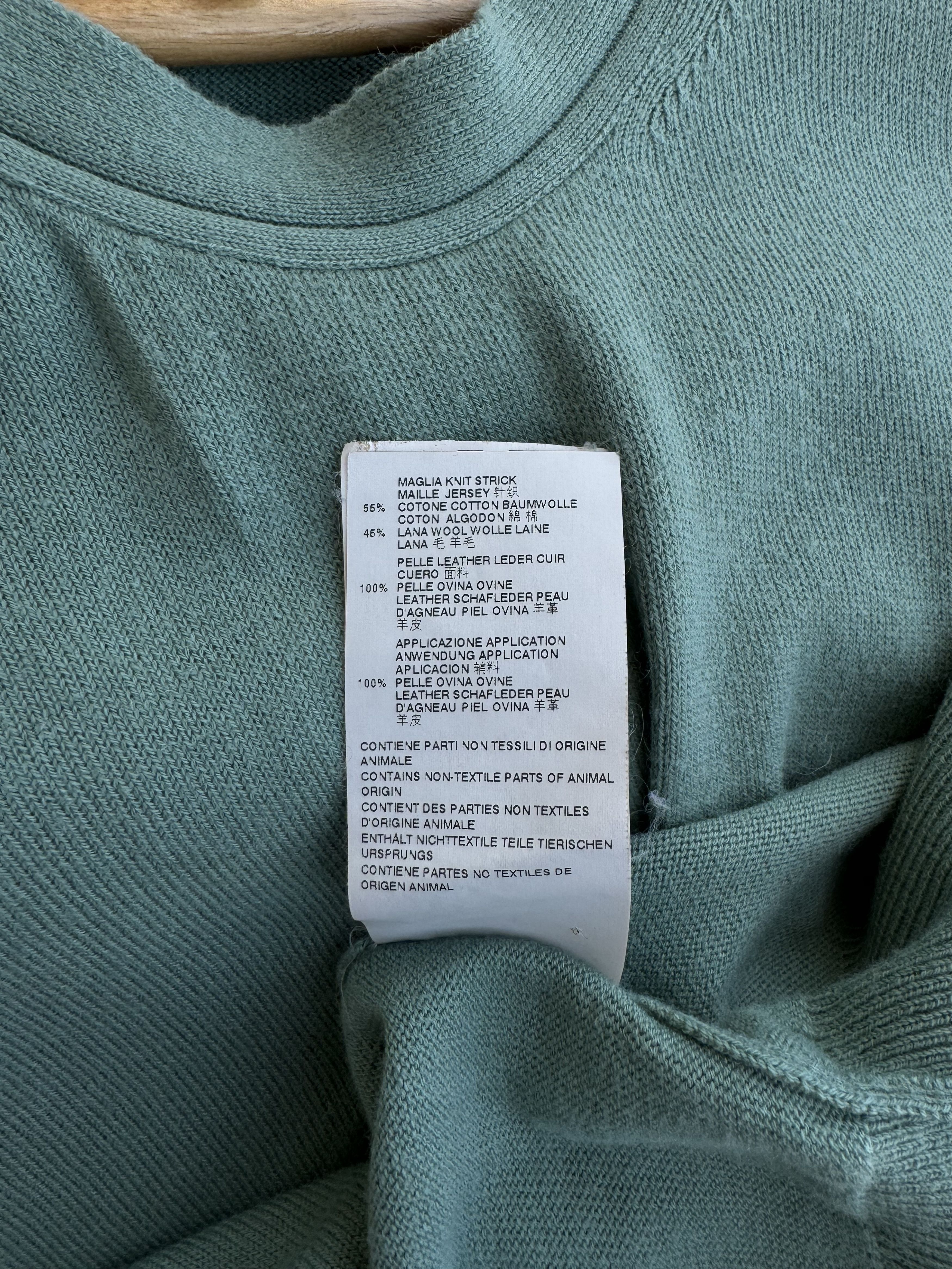 Maison Margiela Maison Margiela Elbow Patch Sweater Size US XL / EU 56 / 4 - 5 Thumbnail