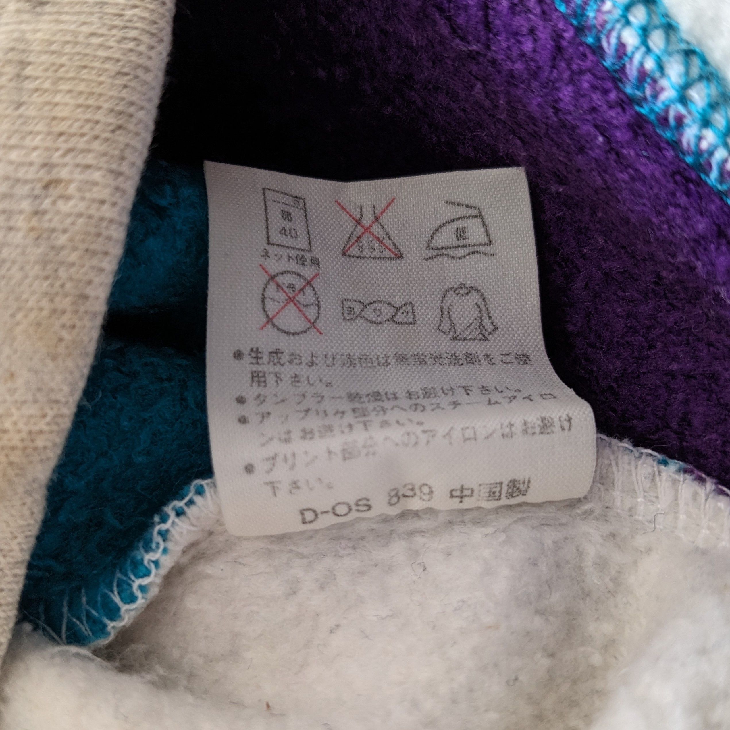 NBA Vintage CHARLOTTE HORNETS NBA Sports Sweatshirt Size US M / EU 48-50 / 2 - 9 Thumbnail