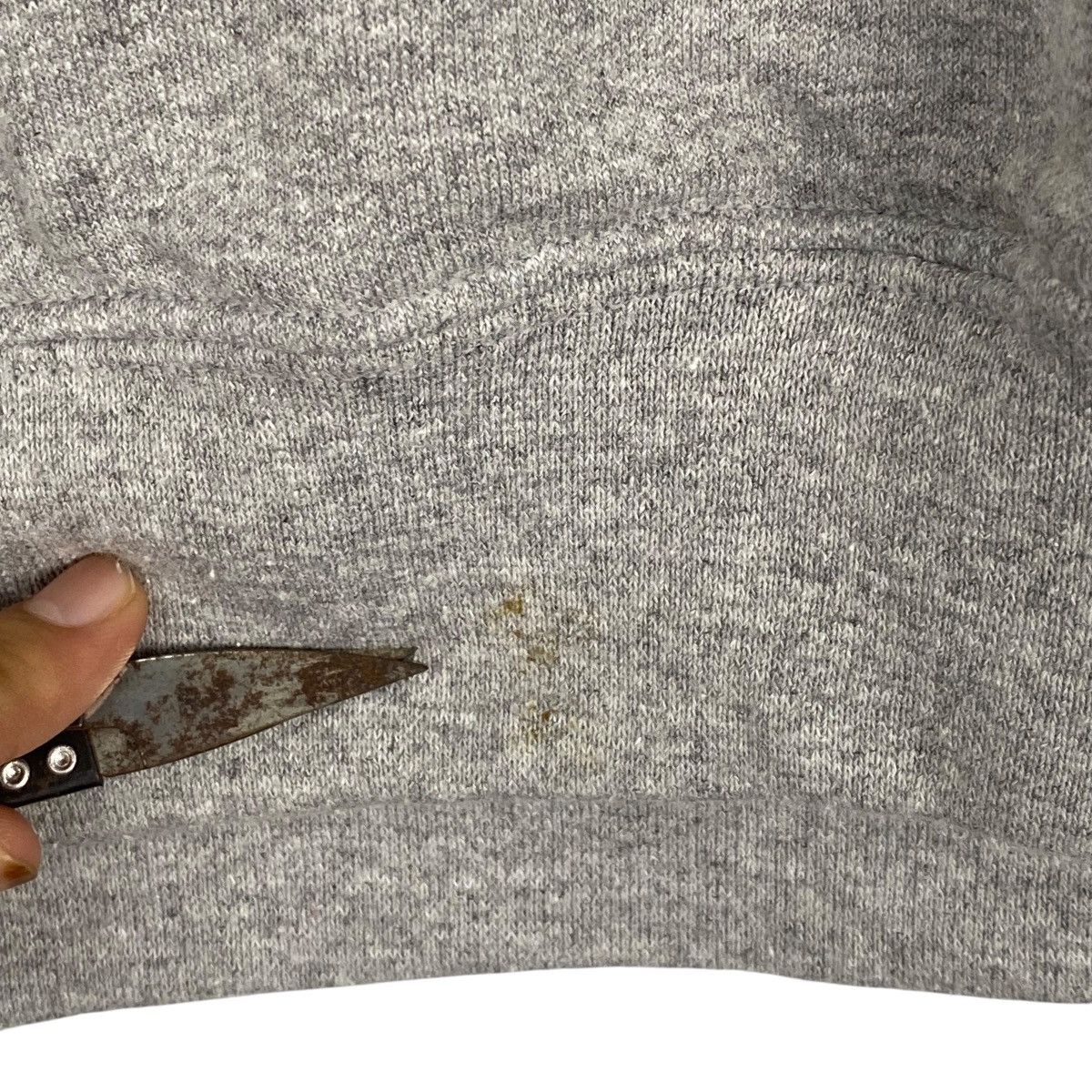 Gildan × Vintage Vintage Gildan Heavy Hoodie Printed Sweater Gray Size US M / EU 48-50 / 2 - 9 Thumbnail
