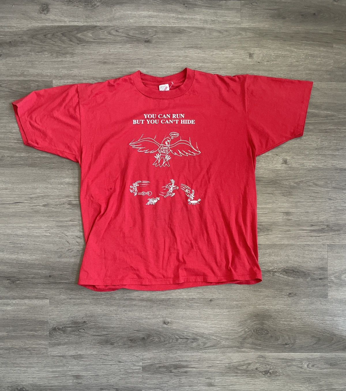 Vintage Vintage “Red Eagles Lunch” Graphic T-shirt (Sz. XL) Size US XL / EU 56 / 4 - 1 Thumbnail