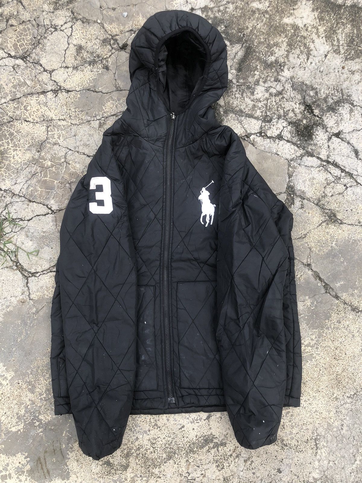 Polo Ralph Lauren Vintage Polo Ralph Lauren #3 Big Pony Puffer Jacket Size US L / EU 52-54 / 3 - 1 Thumbnail
