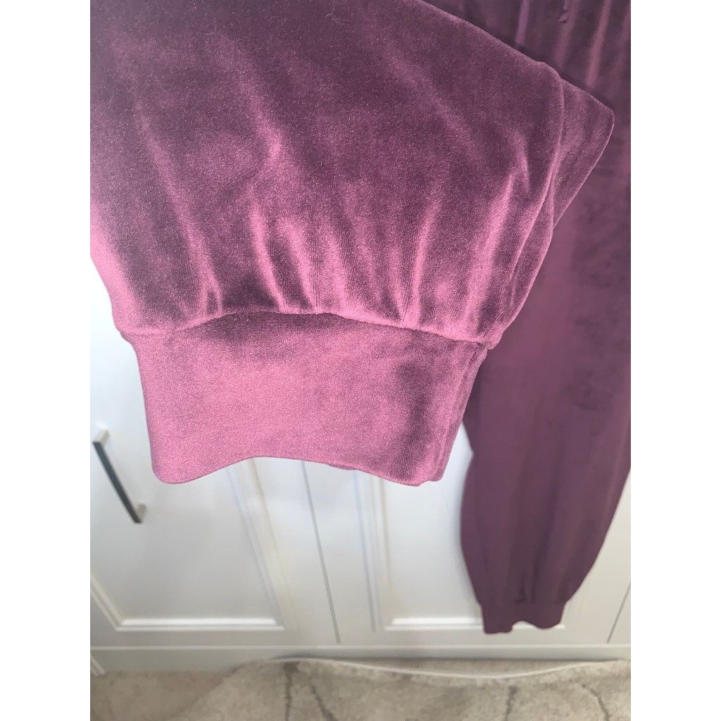 Victoria's Secret Victoria's Secret Women's XL Purple Velour Jogger Pants Size 36" / US 14 / IT 50 - 6 Thumbnail