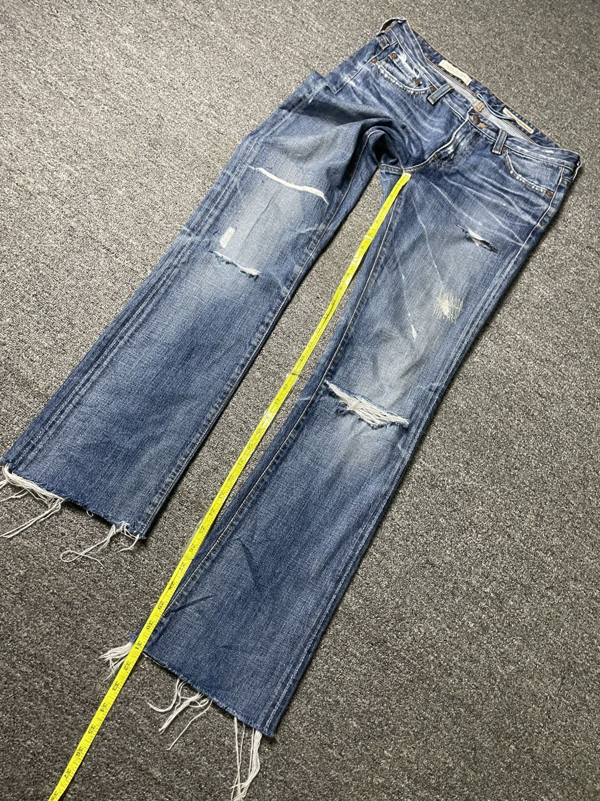AG Adriano Goldschmied × Vintage AG ADRIANO GOLD SCHMIED BOOTCUT JEANS (103) Size US 30 / EU 46 - 5 Thumbnail