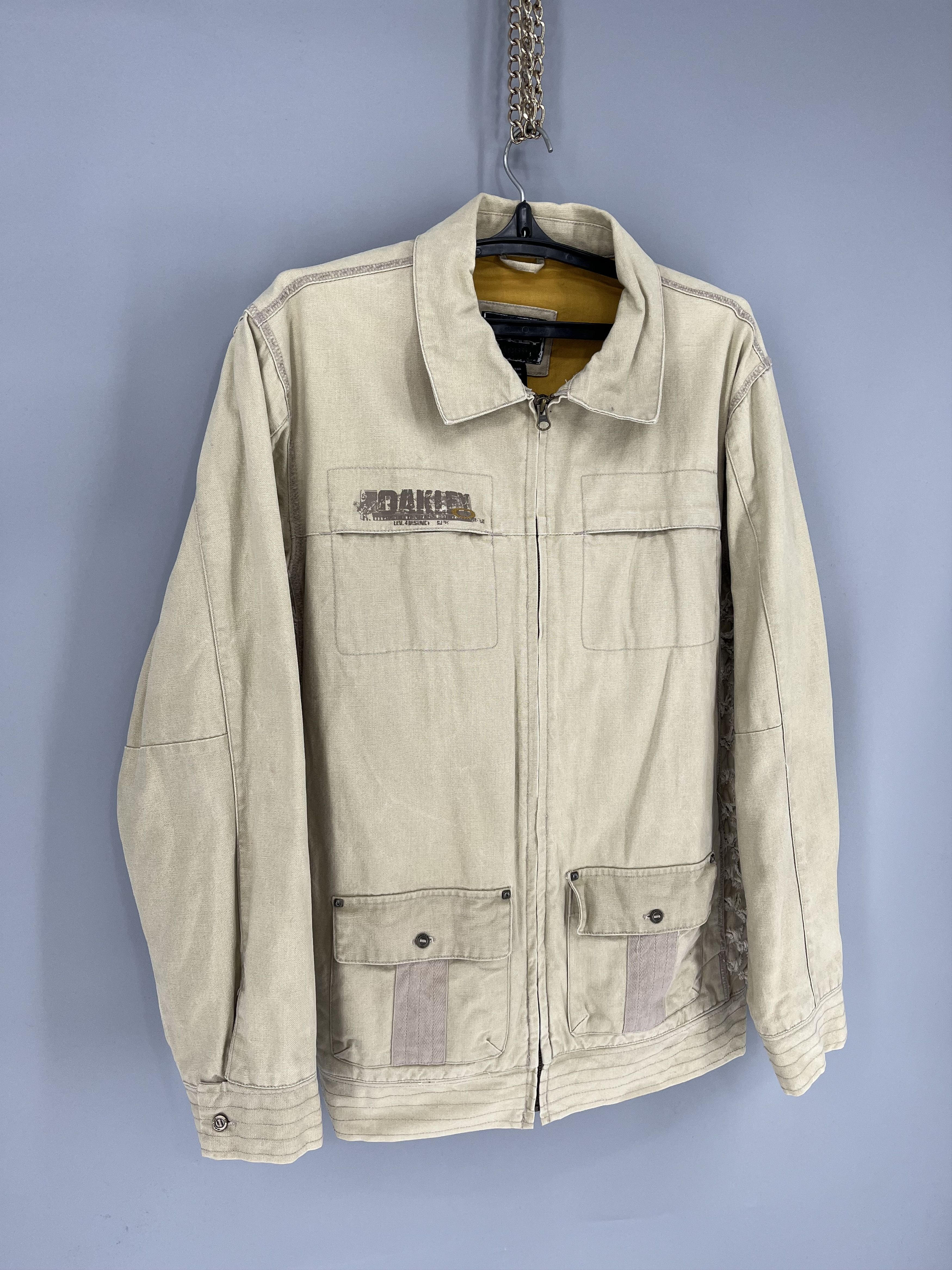 Oakley Oakley Rare Vintage Denim Jacket Garment Dyed 90s M Size US M / EU 48-50 / 2 - 2 Thumbnail