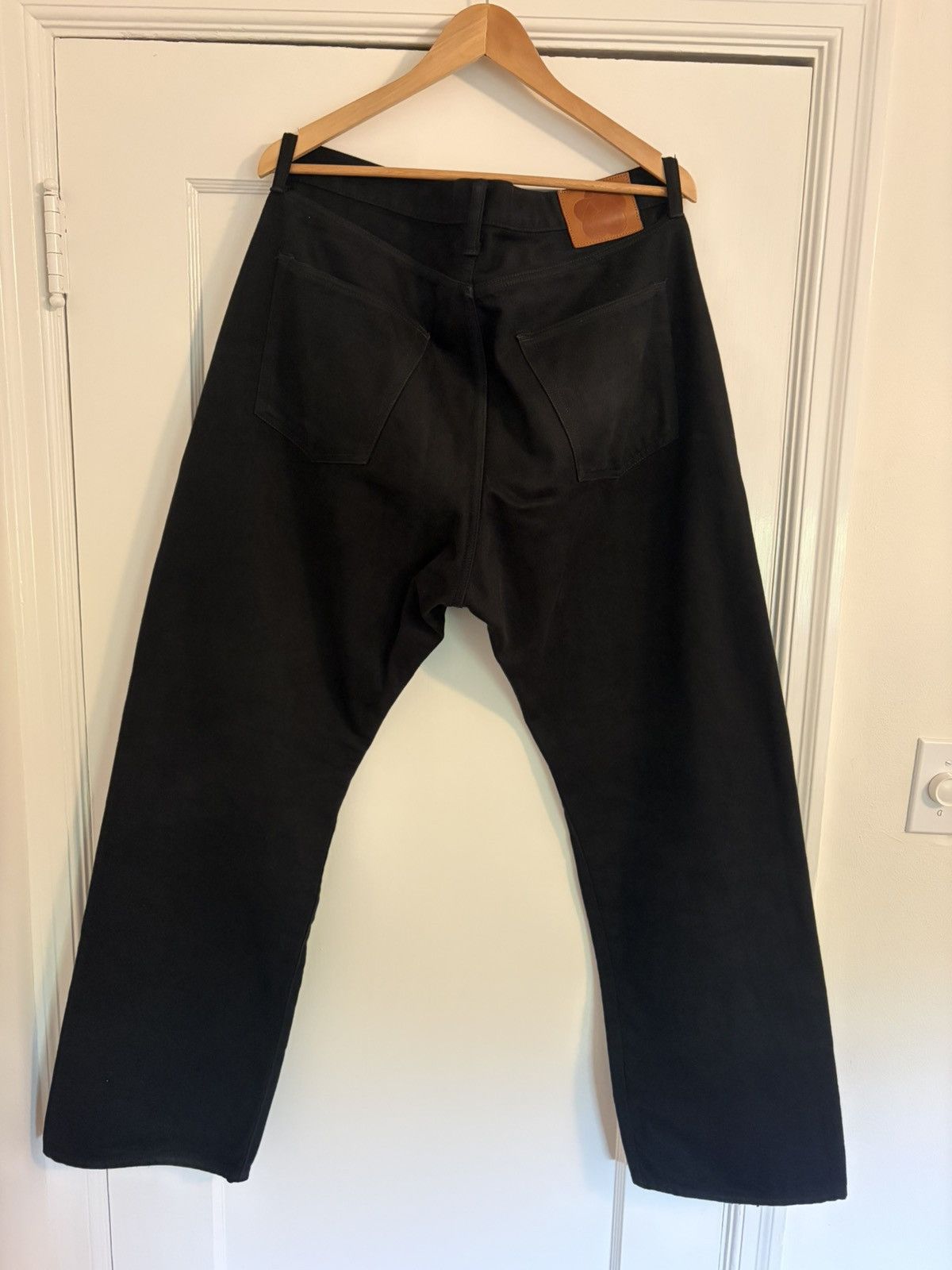 Momotaro Jeans Momotaro Wide Fit Black Button Fly Jeans - 36 Size US 36 / EU 52 - 6 Thumbnail