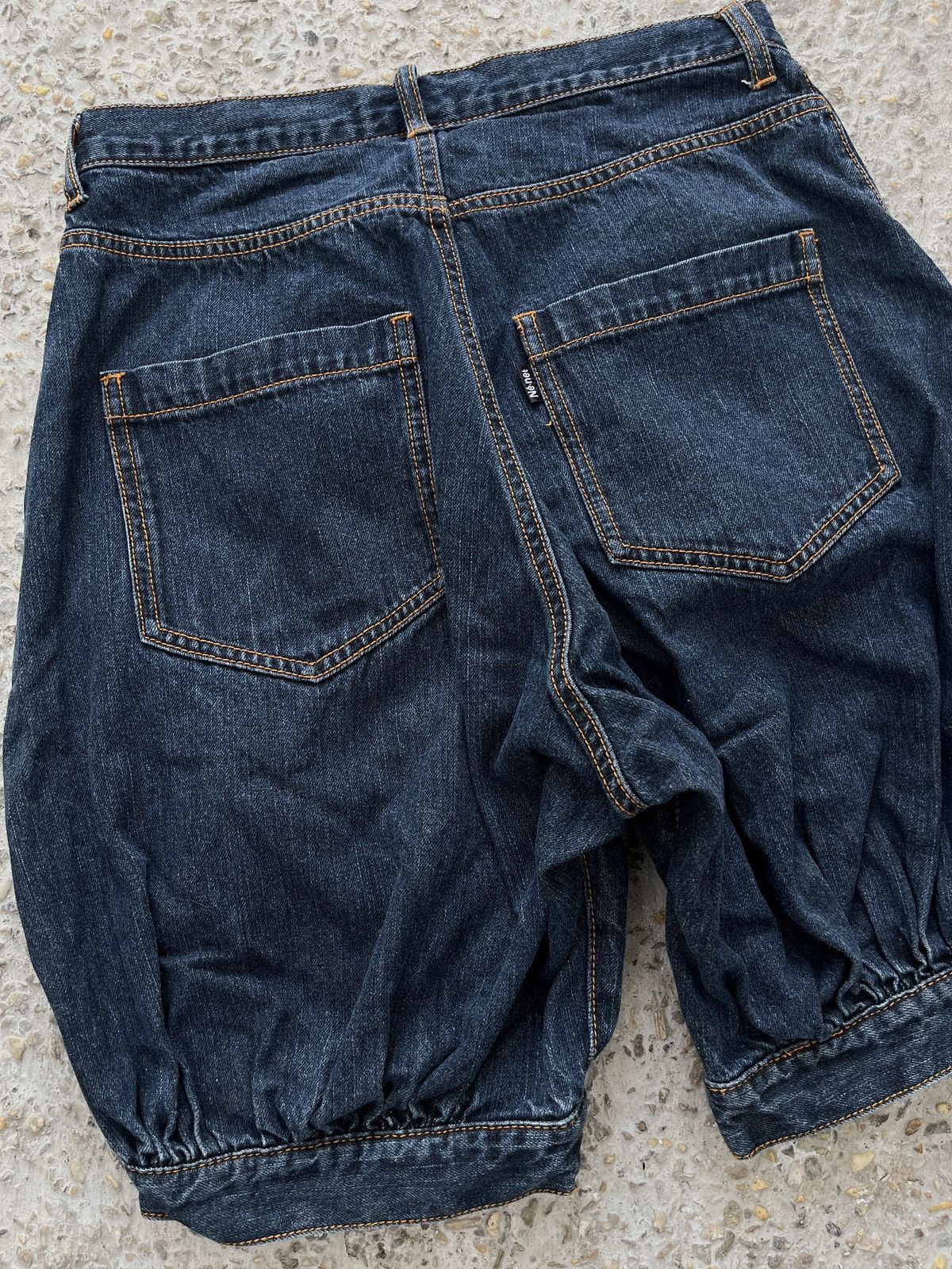 Ne-Net Sarouel Pants Denim Shorts Size US 28 / EU 44 - 6 Thumbnail