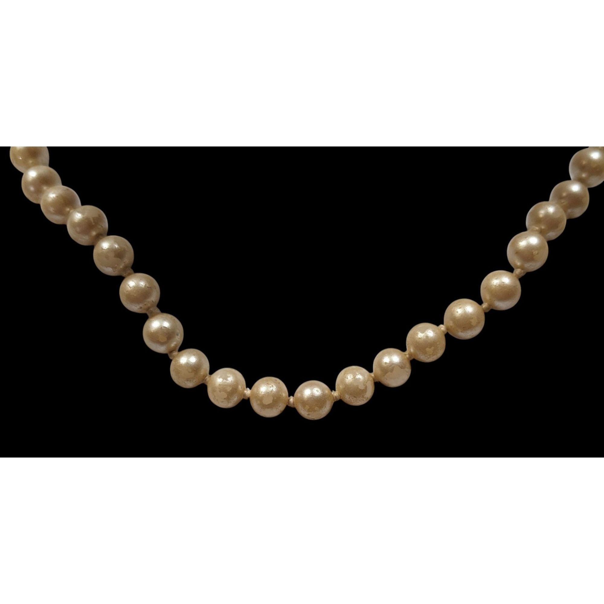 Other Vintage Japanese Faux Pearl Beaded Necklace Size ONE SIZE - 3 Thumbnail