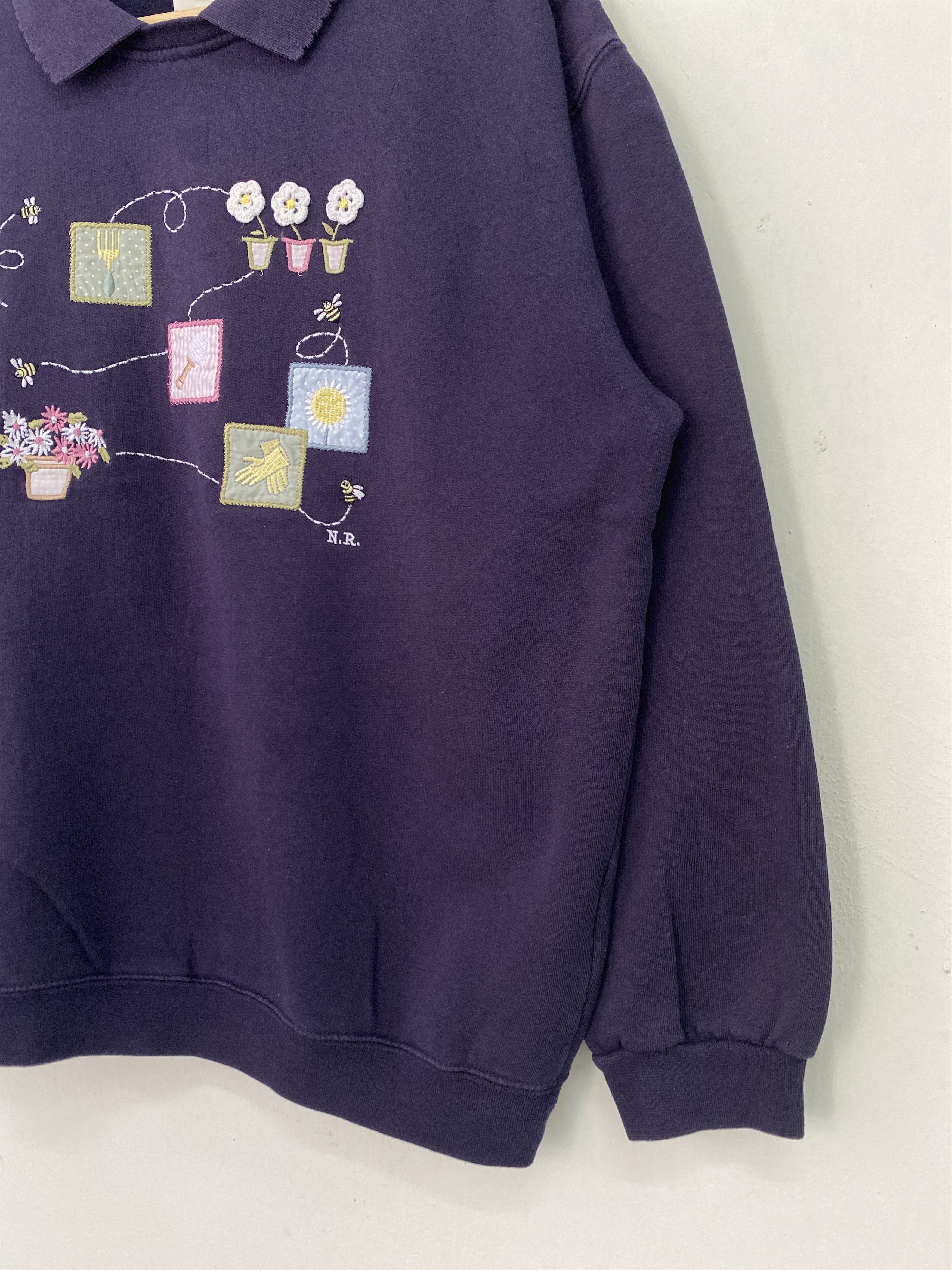 Northern Reflections × Vintage Vintage NORTHERN REFLECTION Collared Sweatshirt Large Size US L / EU 52-54 / 3 - 6 Thumbnail
