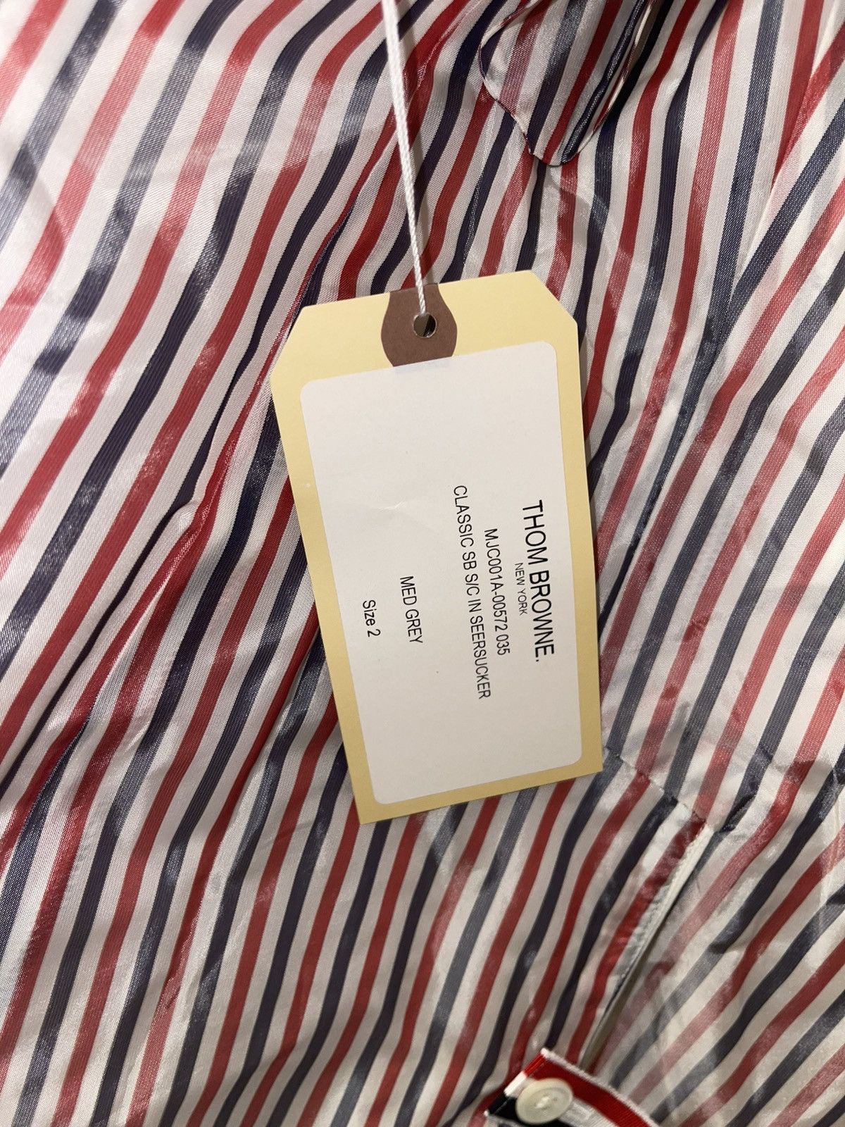 Thom Browne Thom Browne Seersucker Size 38R - 6 Thumbnail