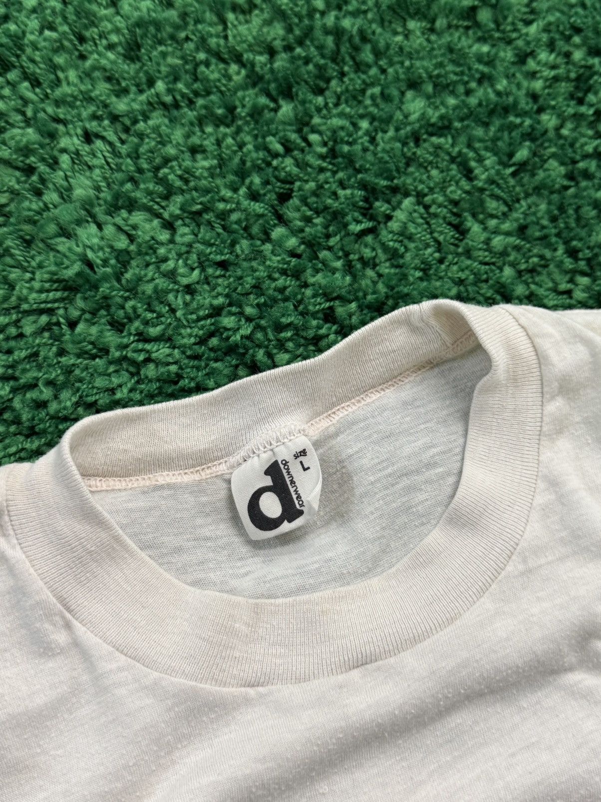 Vintage 70s Vintage Single Stitch Texas Man Perfect Enviorment Tee Size US L / EU 52-54 / 3 - 3 Thumbnail