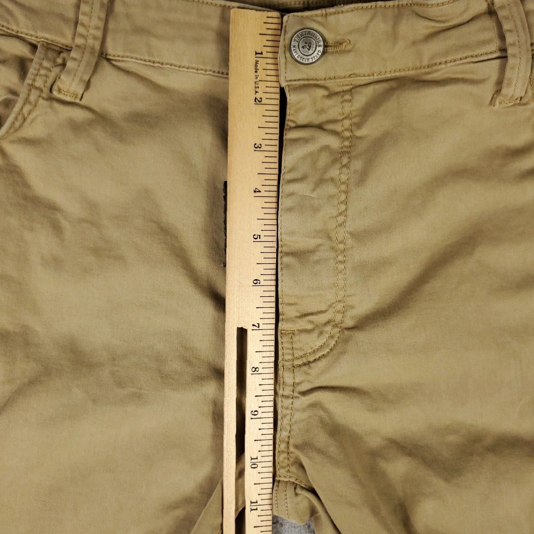Vintage Mavi Jeans Mens Straight Leg Pants Beige Size 42x28 Regular Fit Cotton Mens Size US 42 / EU 58 - 4 Thumbnail