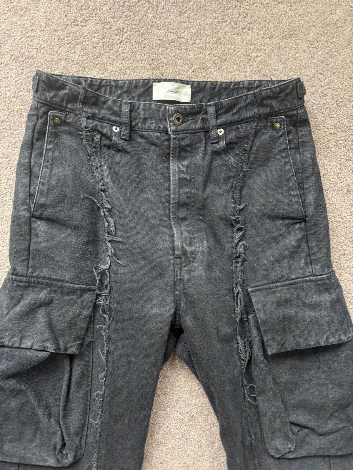 Vuja De Vuja De Diviser Kimono-Dyed Flared Cargos Size US 30 / EU 46 - 2 Thumbnail