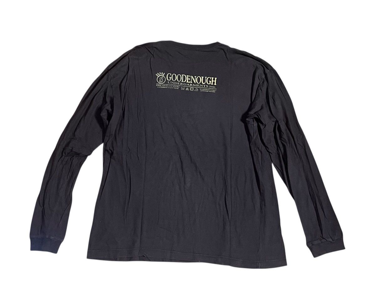 GOODENOUGH Goodenough by hiroshi fujiwara care tag logo longsleeve Size US L / EU 52-54 / 3 - 1 Thumbnail