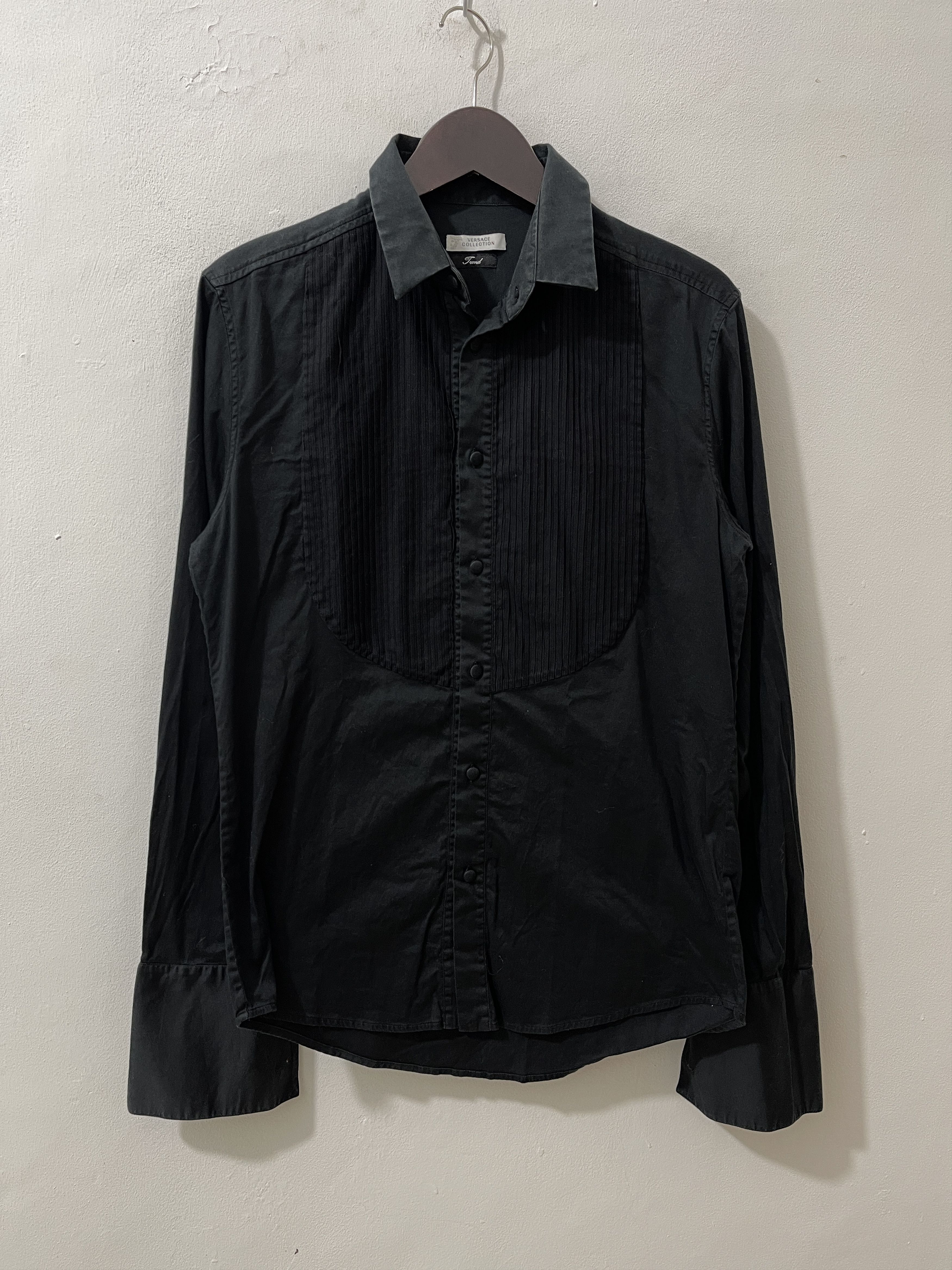 Versace Vintage Versace Collection "Trend" Button Up Shirts Size US S / EU 44-46 / 1 - 1 Thumbnail
