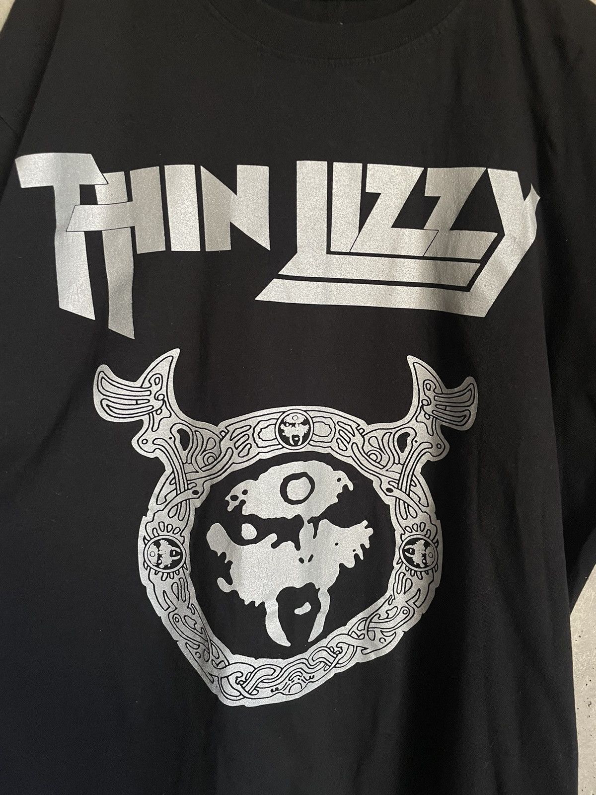 Band Tees × Vintage THIN LIZZY Vintage Tee Rock Metal Band 90’s Rare Punk Y2k Size US XL / EU 56 / 4 - 6 Thumbnail