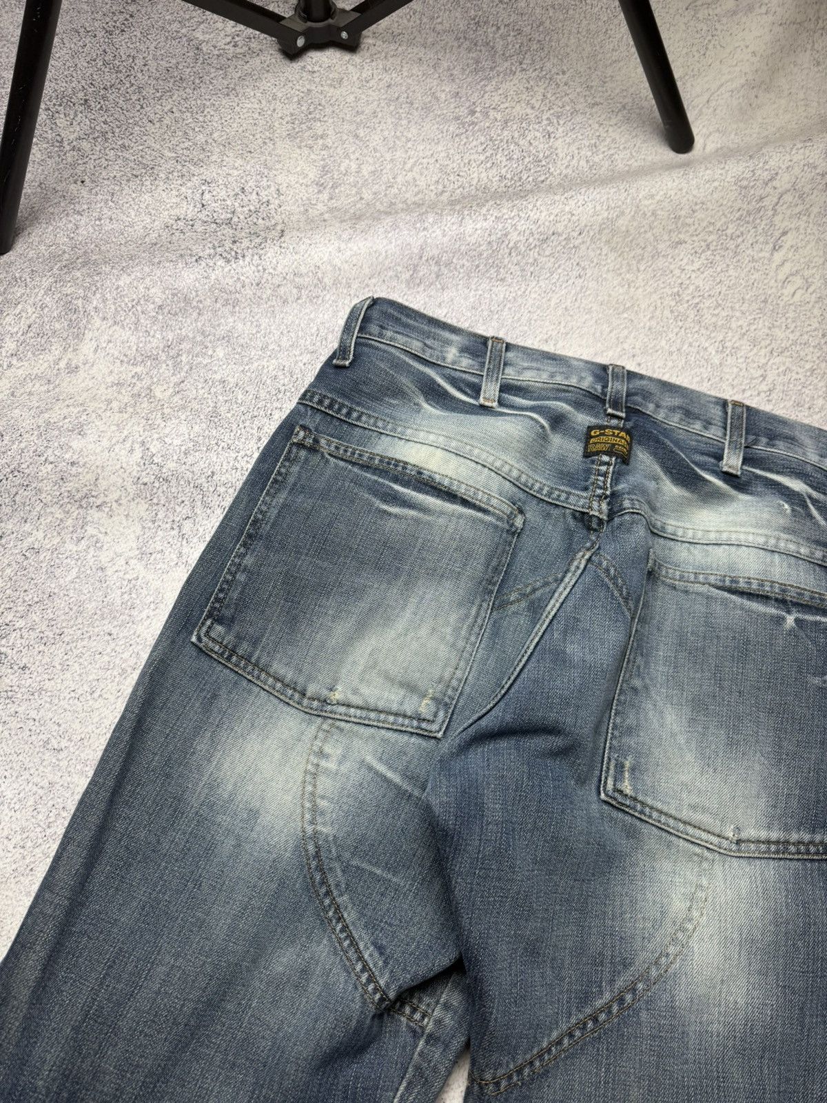 G-Star Vintage G Star Raw Denim Streetwear Jeans Japanese Y2K 34 Size US 34 / EU 50 - 21 Thumbnail