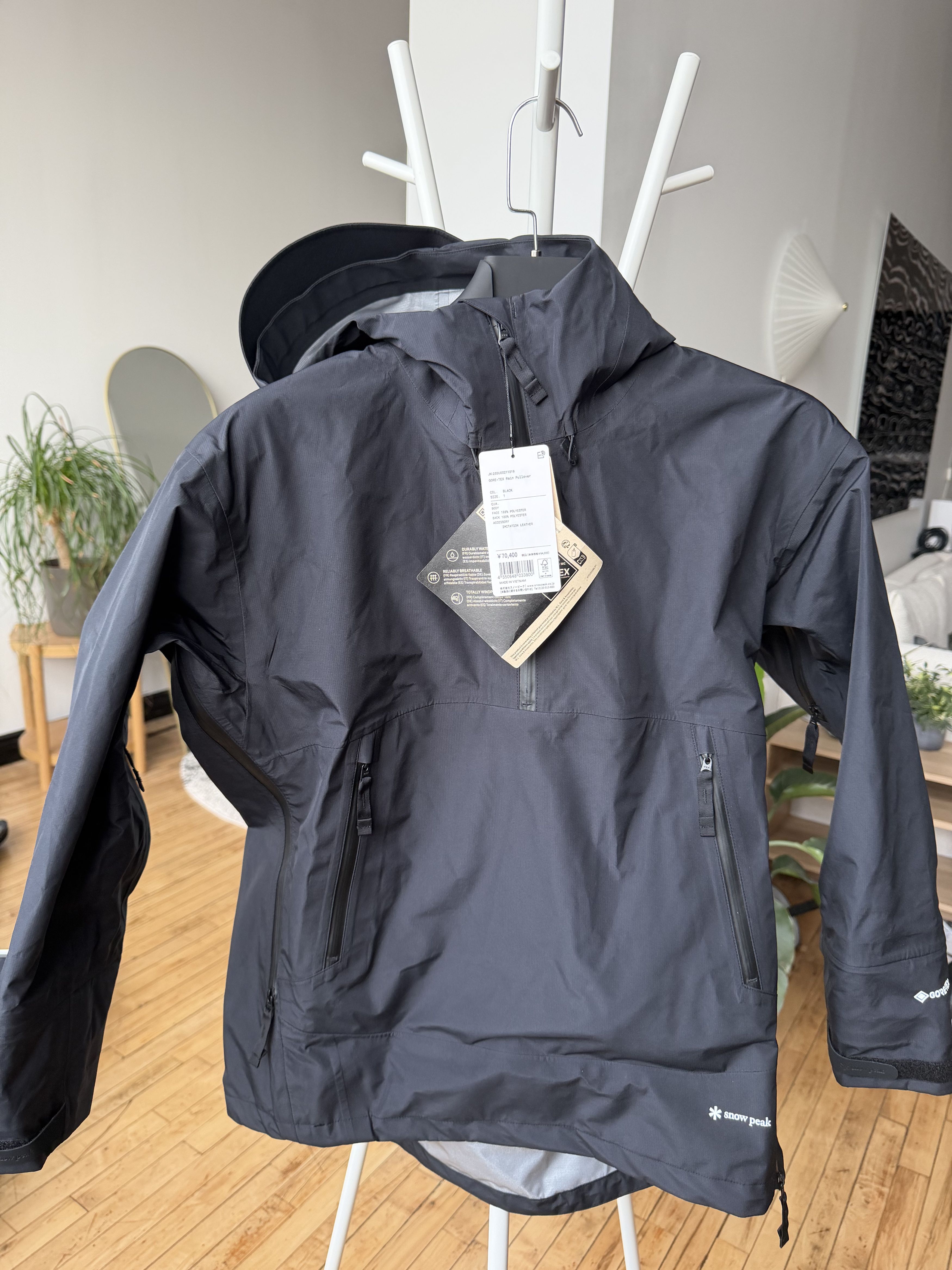 Snow Peak Gore-Tex Rain Pullover Size US XS / EU 42 / 0 - 1 Thumbnail