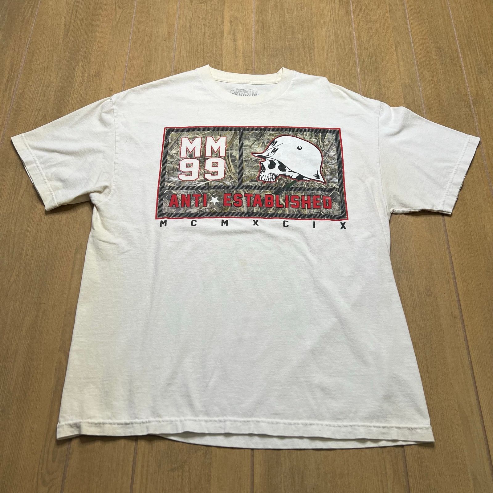 Metal Mulisha Metal Mulisha Anti Established MM99 Graphic T-Shirt Skull XL Size US XL / EU 56 / 4 - 1 Thumbnail