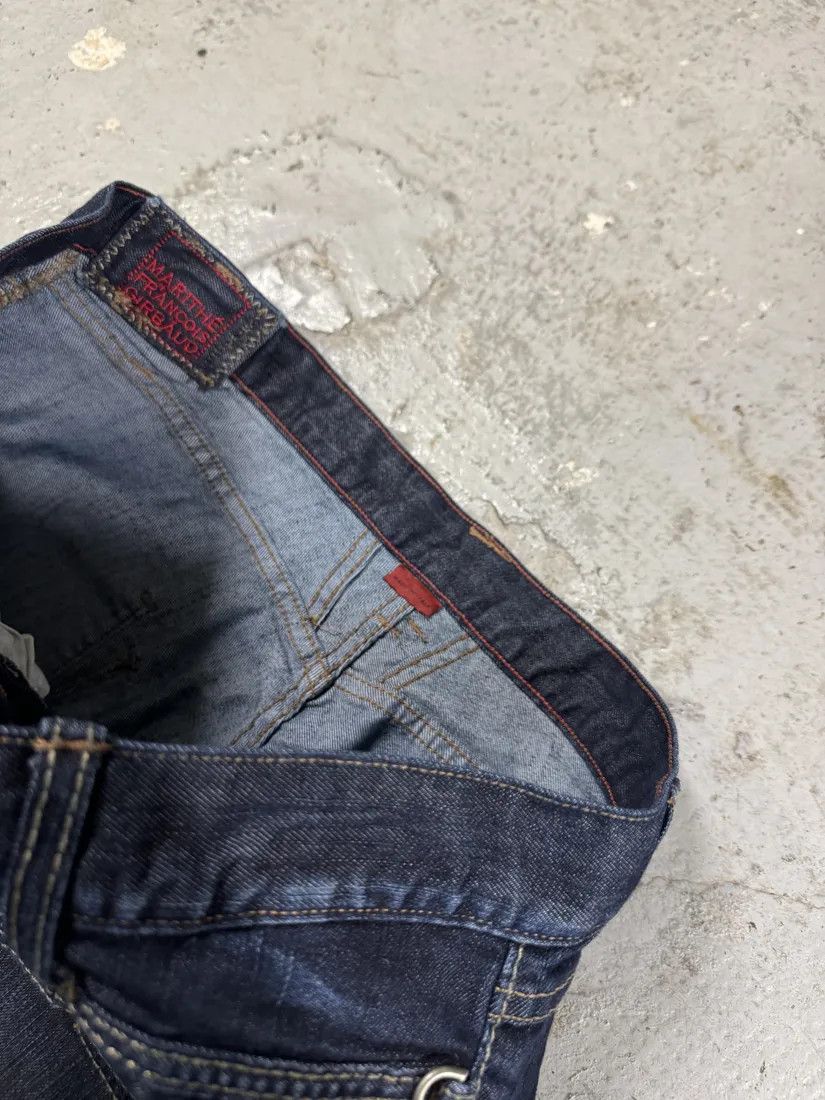 Designer × Marithe + Francois Girbaud × Vintage 2000s Marithé + François Girbaud Navy Brut Denim Jeans Size US 32 / EU 48 - 5 Thumbnail