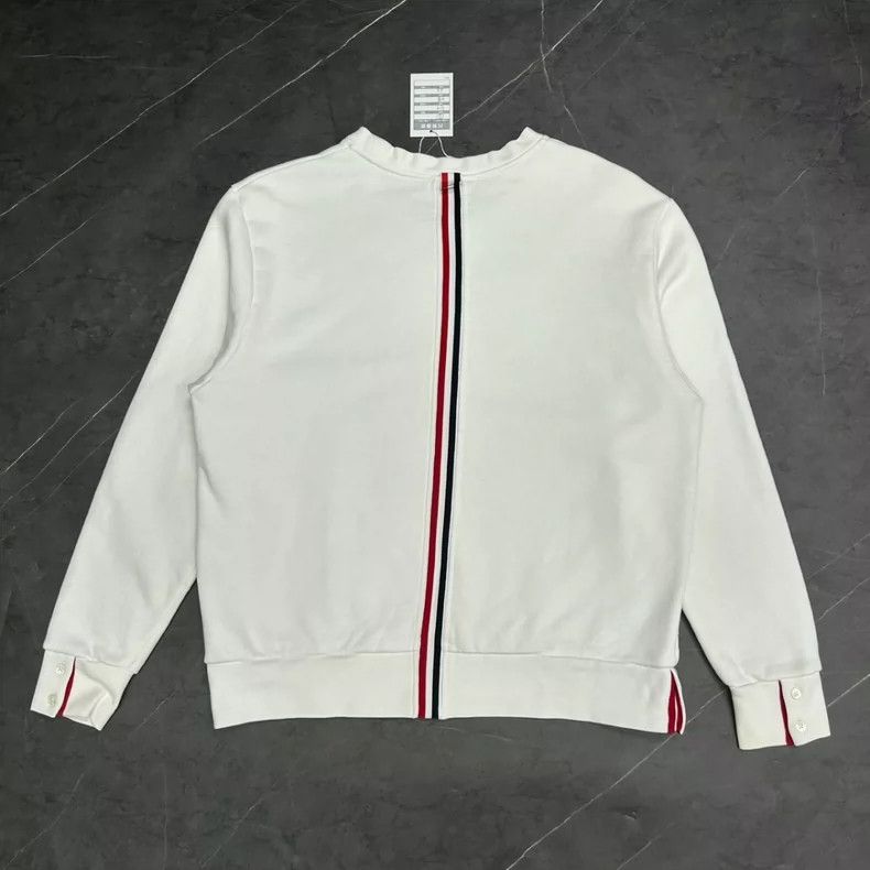 Thom Browne Thom Browne size3 White hoodie Size US L / EU 52-54 / 3 - 2 Thumbnail