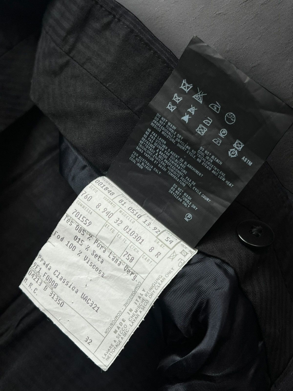 Prada PRADA Pants Suit Trousers Wool Size US 38 / EU 54 - 9 Thumbnail