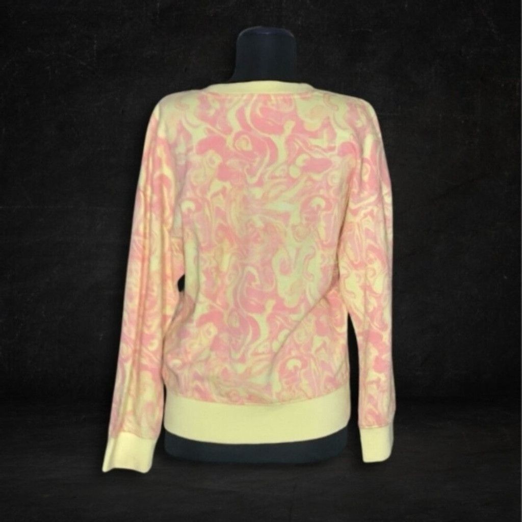 BP. BP. Nordstrom Sweatshirt Tie Dye Spacey Swirl Pink Yellow XS Size XS / US 0-2 / IT 36-38 - 3 Thumbnail