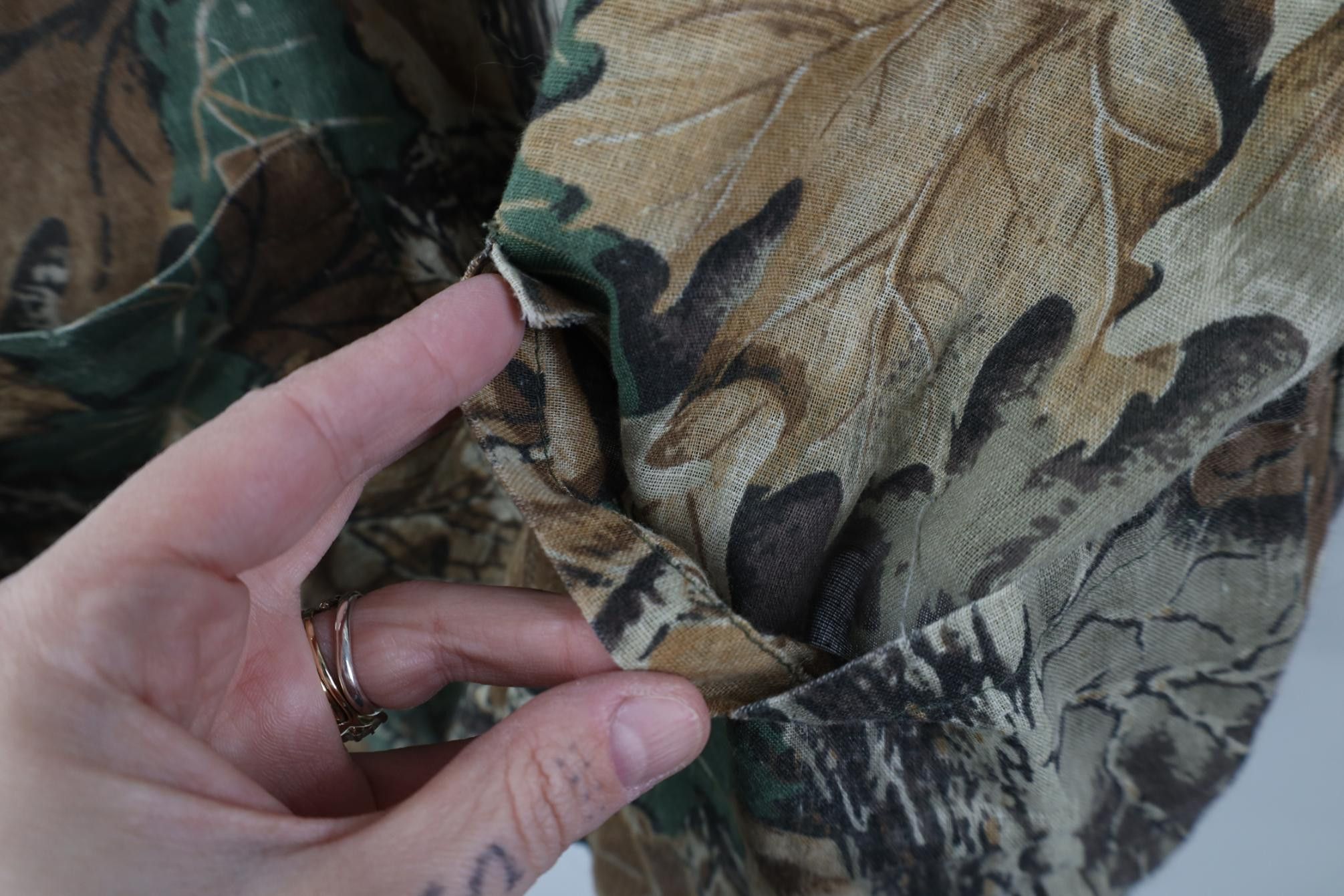 Vintage Vintage 90s Streetwear Camouflage Full Zip Jacket USA Size US XL / EU 56 / 4 - 6 Thumbnail
