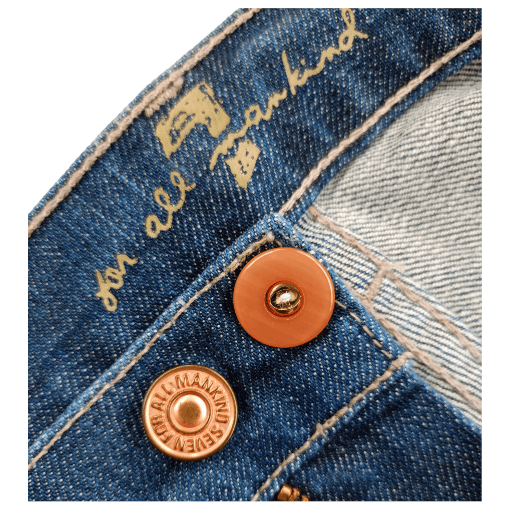 Japanese Brand × Vintage 7 For All Mankind Ginger Classic Japanese Bootcut Denim Size 28" / US 6 / IT 42 - 5 Thumbnail