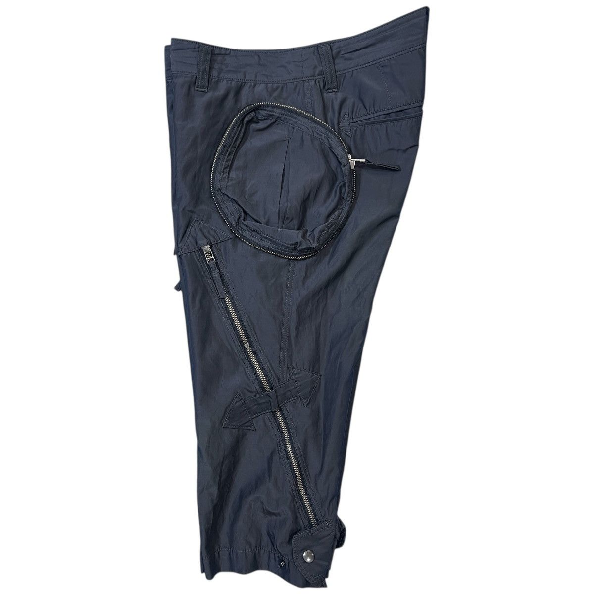 Issey Miyake ISSEY MIYAKE 90's Archive Roundzip Nylon Cargo Pants Size US 32 / EU 48 - 5 Thumbnail