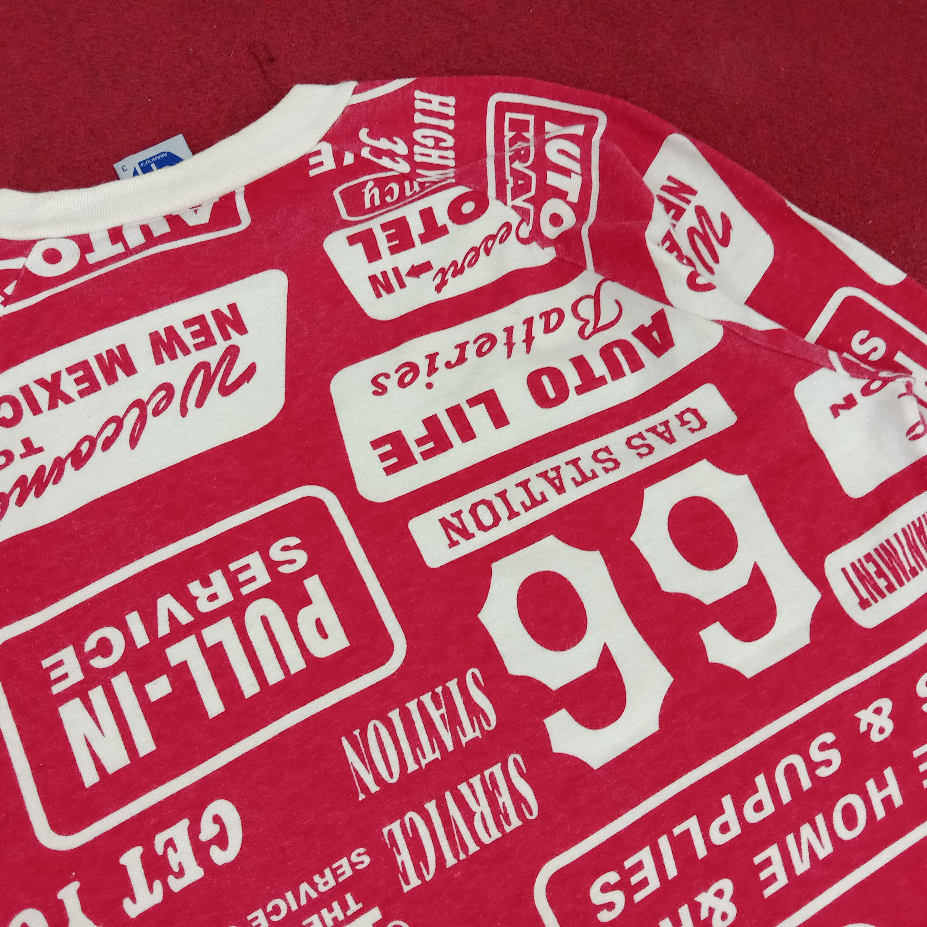 ABAHOUSE × Japanese Brand × Vintage Abahouse Full Print Design Long Sleeve Tshirt Size US M / EU 48-50 / 2 - 4 Thumbnail