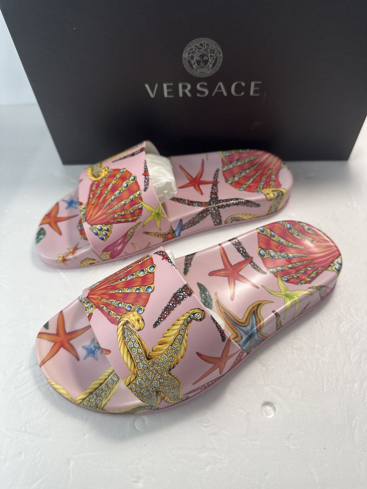 Versace Versace Trésor de la Mer Slide Sandal (Women) Size US 6 / IT 36 - 11 Thumbnail