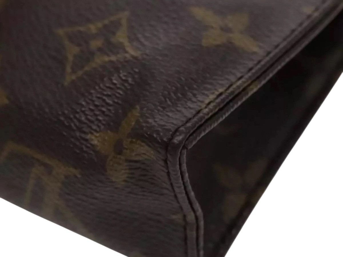 Louis Vuitton LOUIS Vuitton Monogram Pochette Toilettry Canvas Pouch EUC Size ONE SIZE - 3 Thumbnail