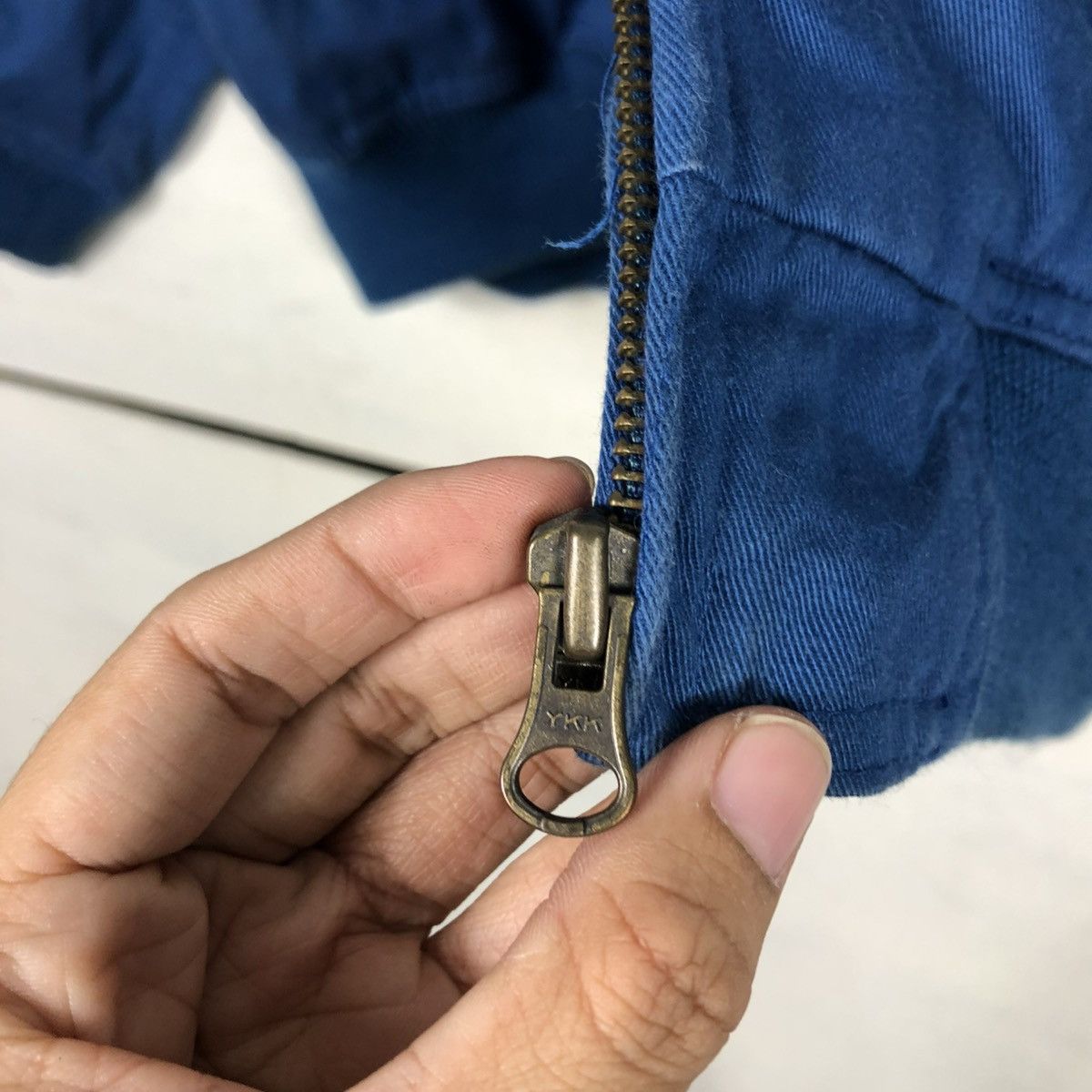 Japanese Brand 🔥VINTAGE BOMBER JACKET BIKER KEARNEY HOUSE ISSEY MIYAKE Size US L / EU 52-54 / 3 - 18 Thumbnail