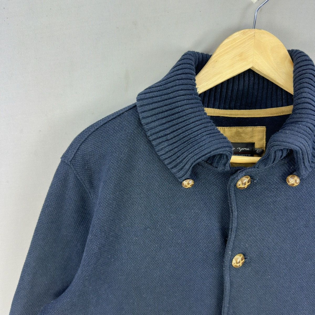 Kansai Yamamoto Vintage Kansai Yamamoto Fisherman Knit Thermal Sweater Size US M / EU 48-50 / 2 - 2 Thumbnail