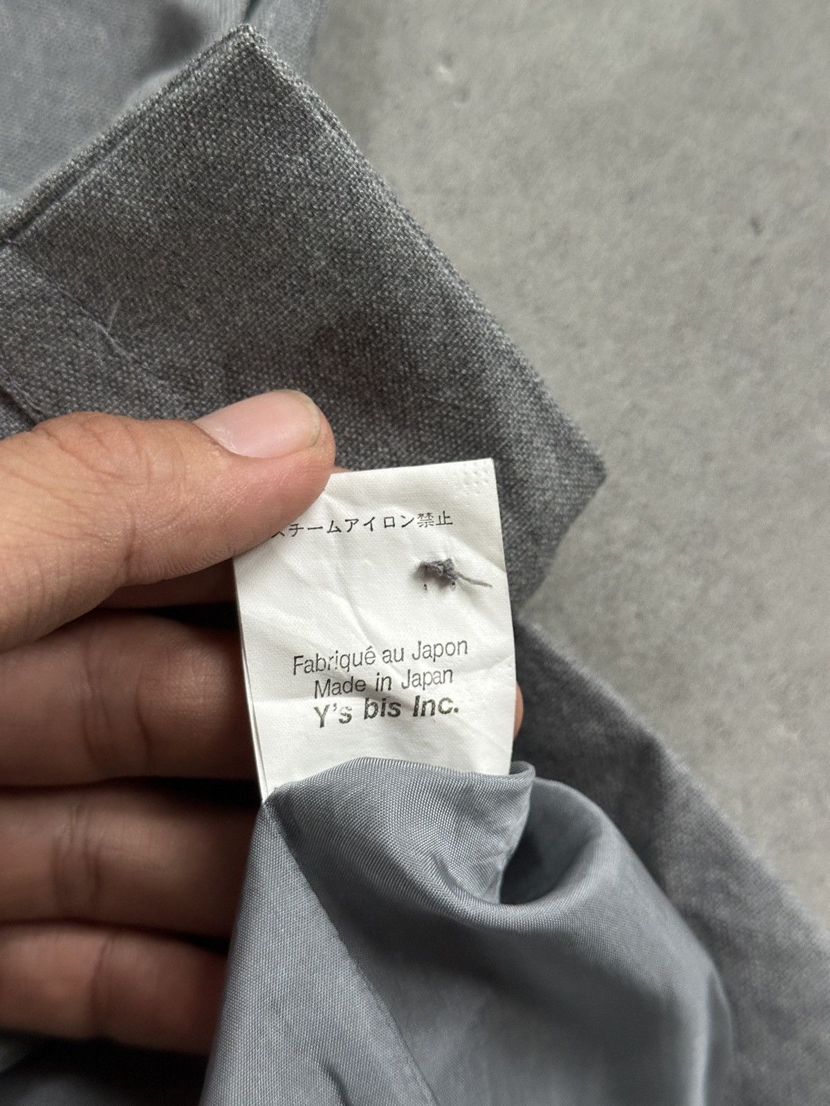 Yohji Yamamoto 1990s Yohji Yamamoto I Wish Hidden Button Sleeves Size US S / EU 44-46 / 1 - 9 Thumbnail