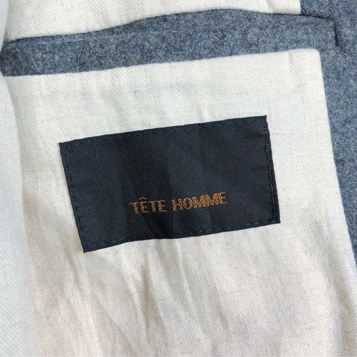 Tete Homme Rare Tete Homme Issey Miyake Wool Jacket Size US M / EU 48-50 / 2 - 12 Thumbnail