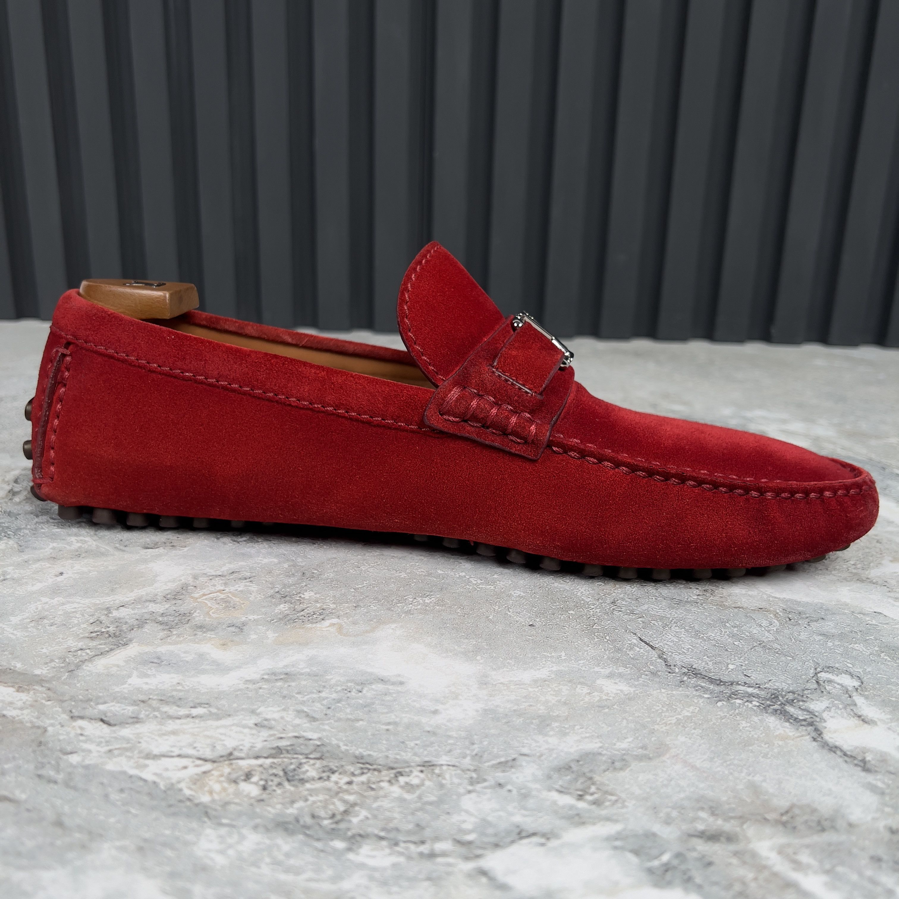Louis Vuitton Louis Vuitton Hockenheim Driving Slip Moccasins Suede Size US 8 / EU 41 - 8 Thumbnail