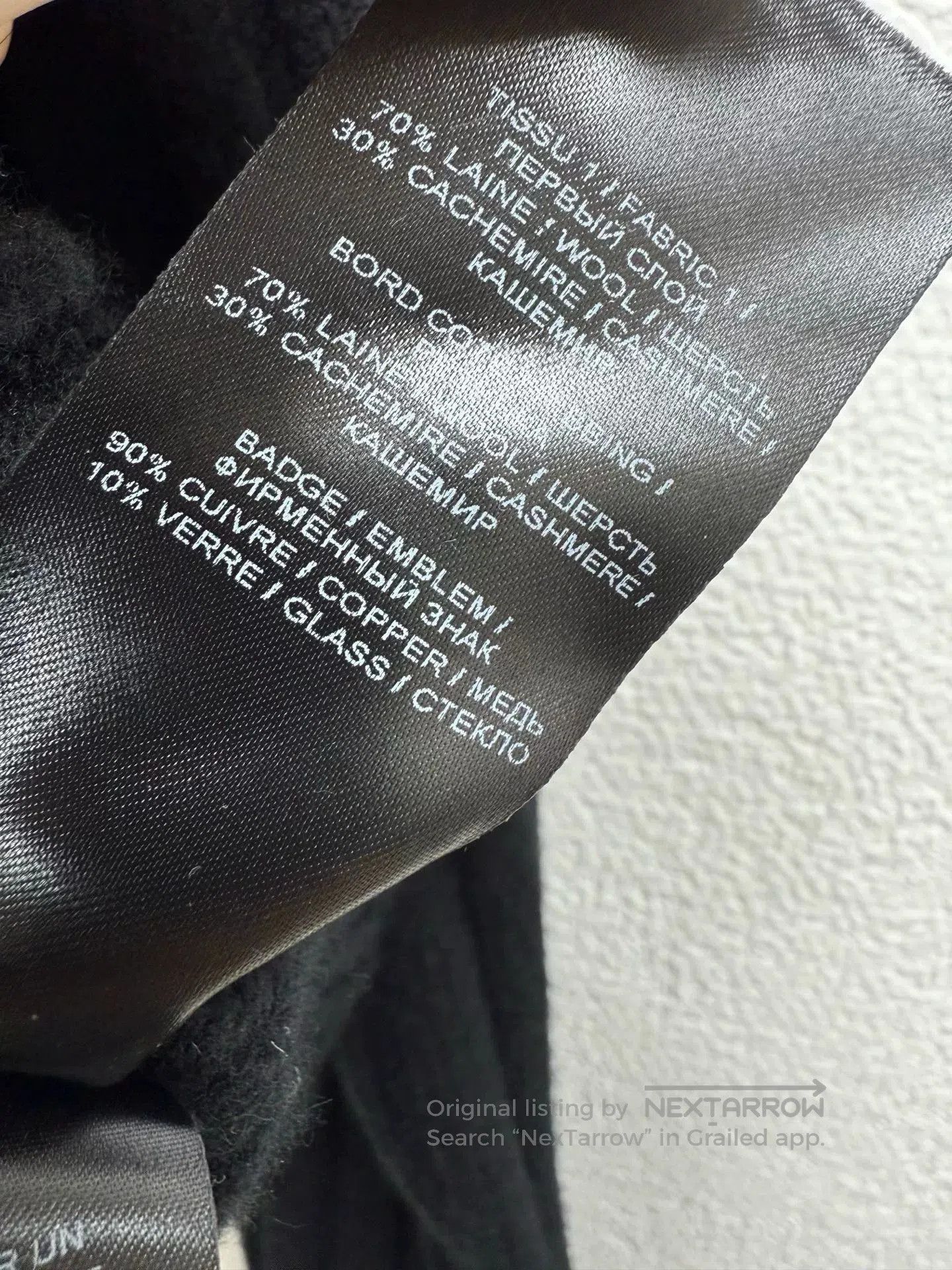 Balmain Balmain Heavy Embroidered Wool Cashmere Sweater. Size US M / EU 48-50 / 2 - 7 Thumbnail