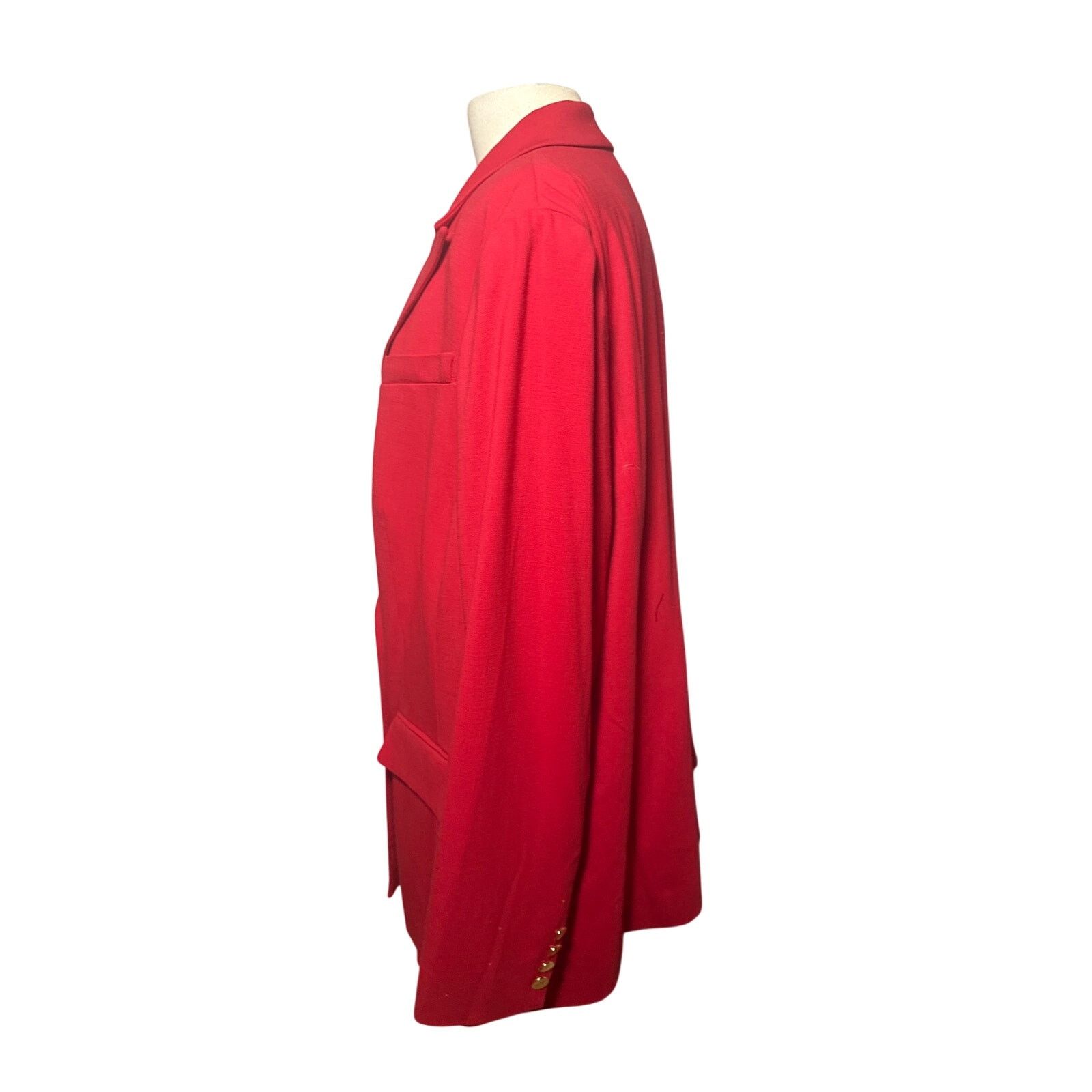 Ralph Lauren Ralph Lauren red blazer and signature gold buttons Size ONE SIZE - 4 Thumbnail