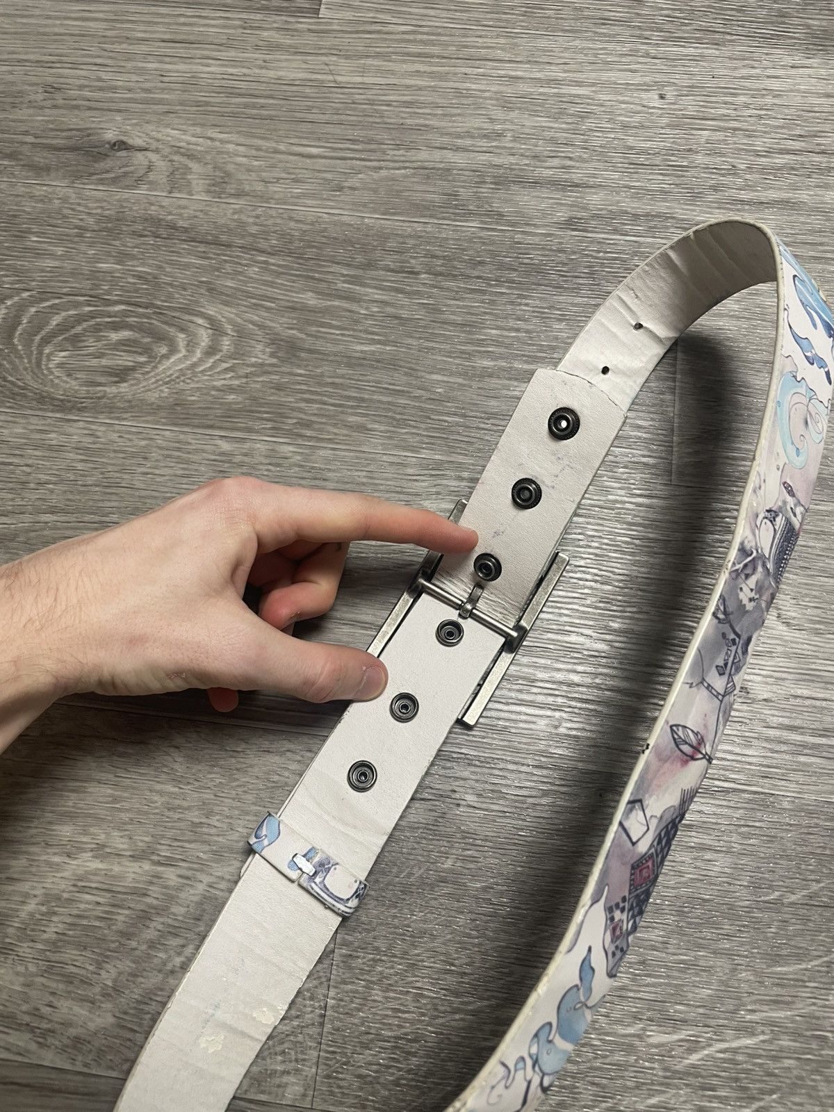 Other Scott Japanese Style Print Y2K Belt Size ONE SIZE - 14 Thumbnail