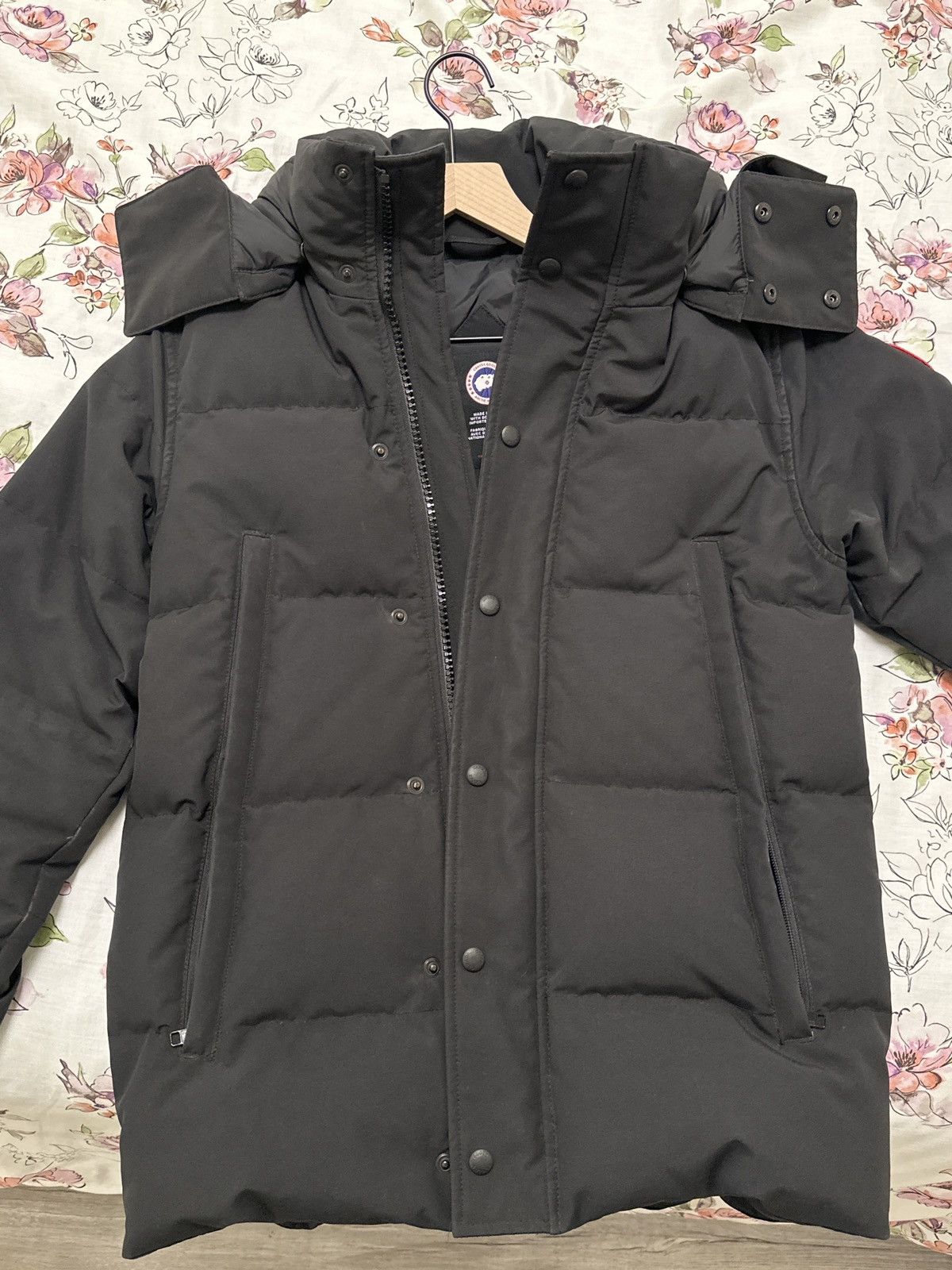 image of Canada Goose Parka Jacket 3808M in Black, Men's (Size XS)