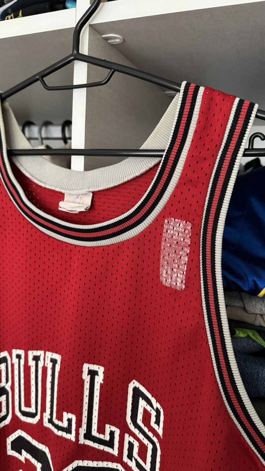 NBA × Vintage Jersey Jordan 23 Chicago Bulls 95/96s Ravens Size US XL / EU 56 / 4 - 3 Thumbnail
