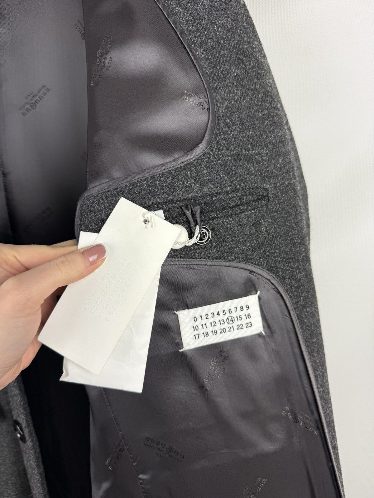 Maison Margiela BNWT! Maison Margiela 14 Wool Single Breasted Coat Jacket Size US L / EU 52-54 / 3 - 19 Thumbnail